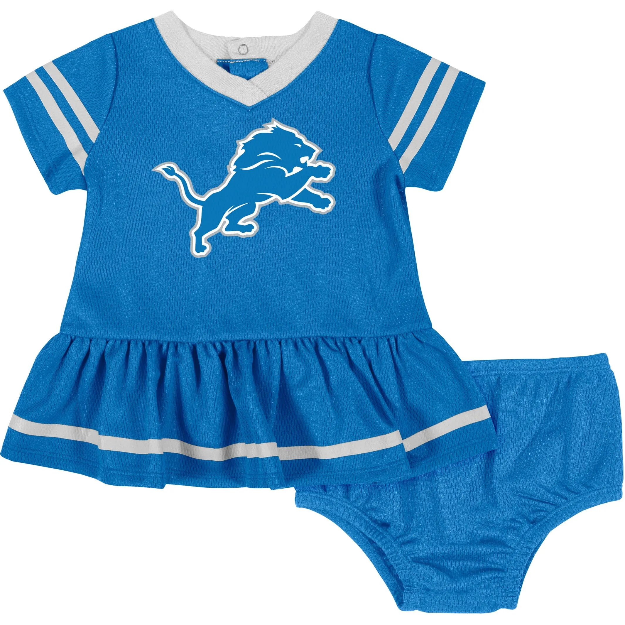 2-Piece Baby Girls Lions Dress & Diaper Cover Set Gerber Childrenswea