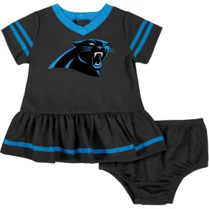 2-Piece Baby Girls Panthers Dress & Diaper Cover Set Gerber Childrenswea