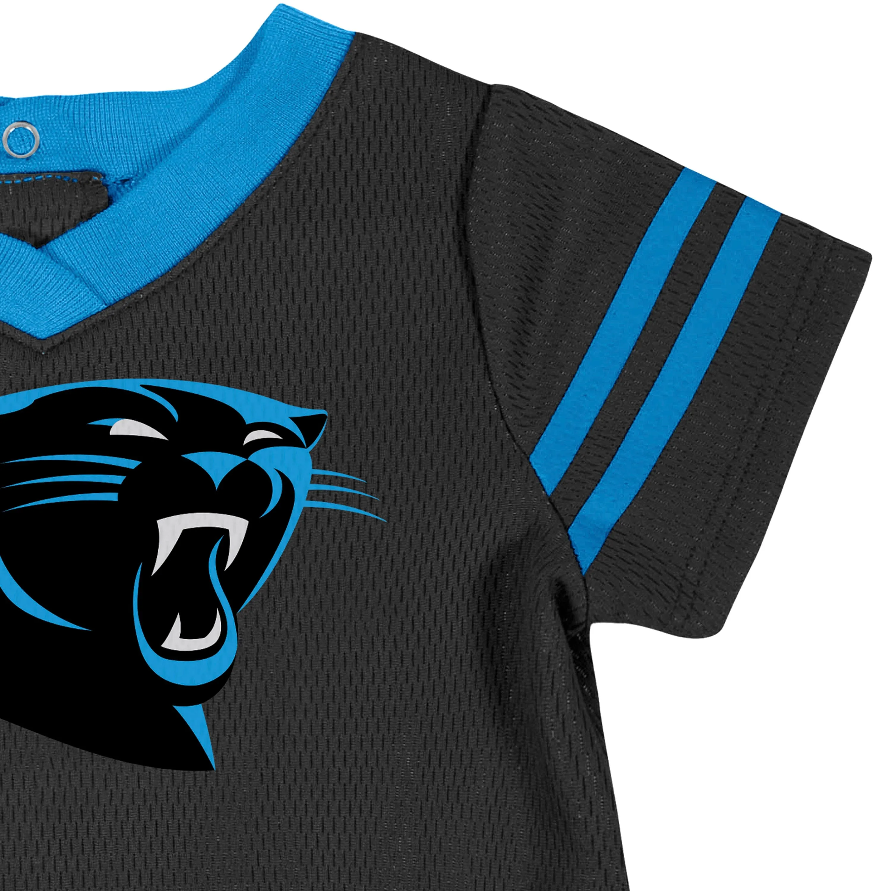 2-Piece Baby Girls Panthers Dress & Diaper Cover Set Gerber Childrenswea