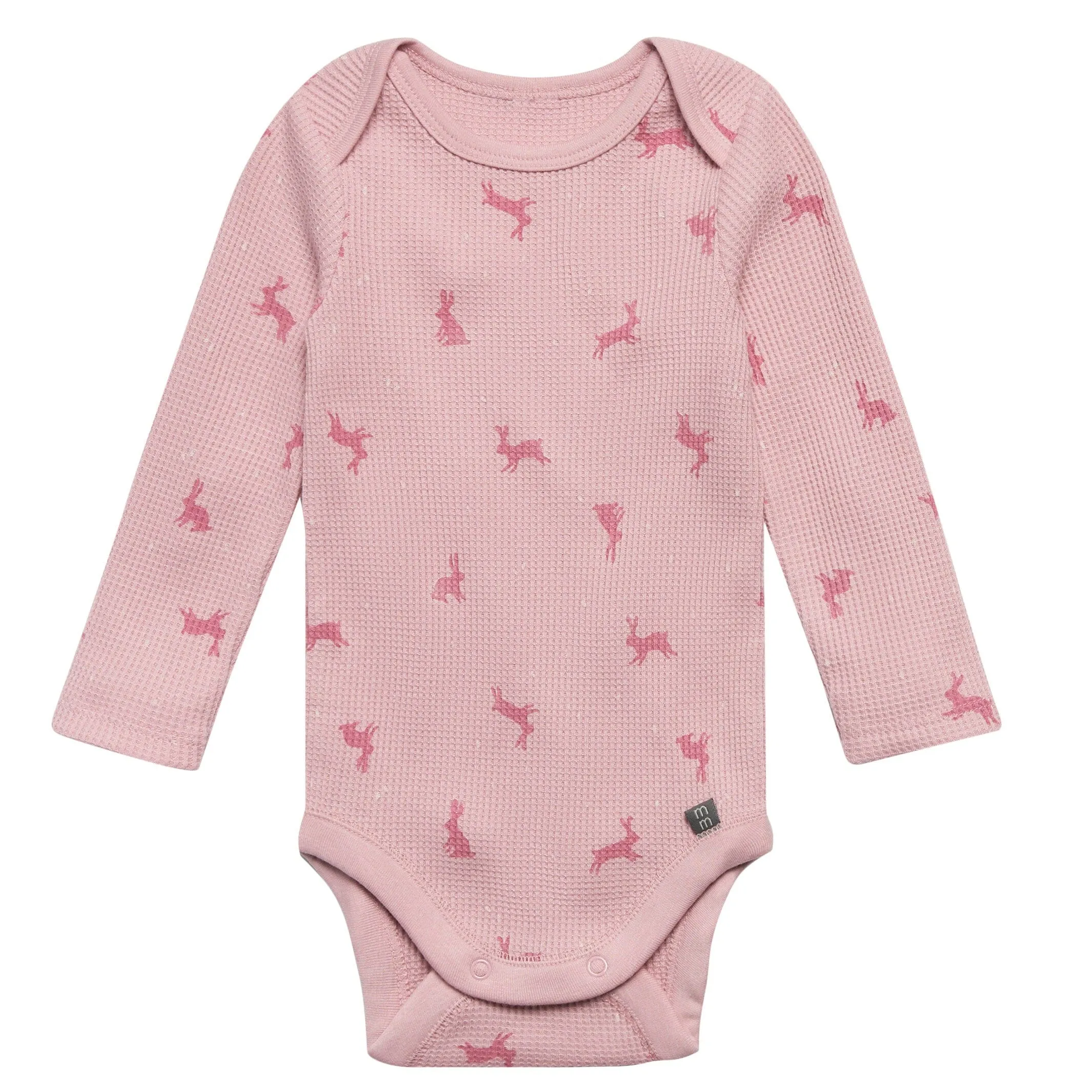 2-Piece Baby Girls Pink Bunnies Bodysuit and Pant Set Gerber Childrenswea