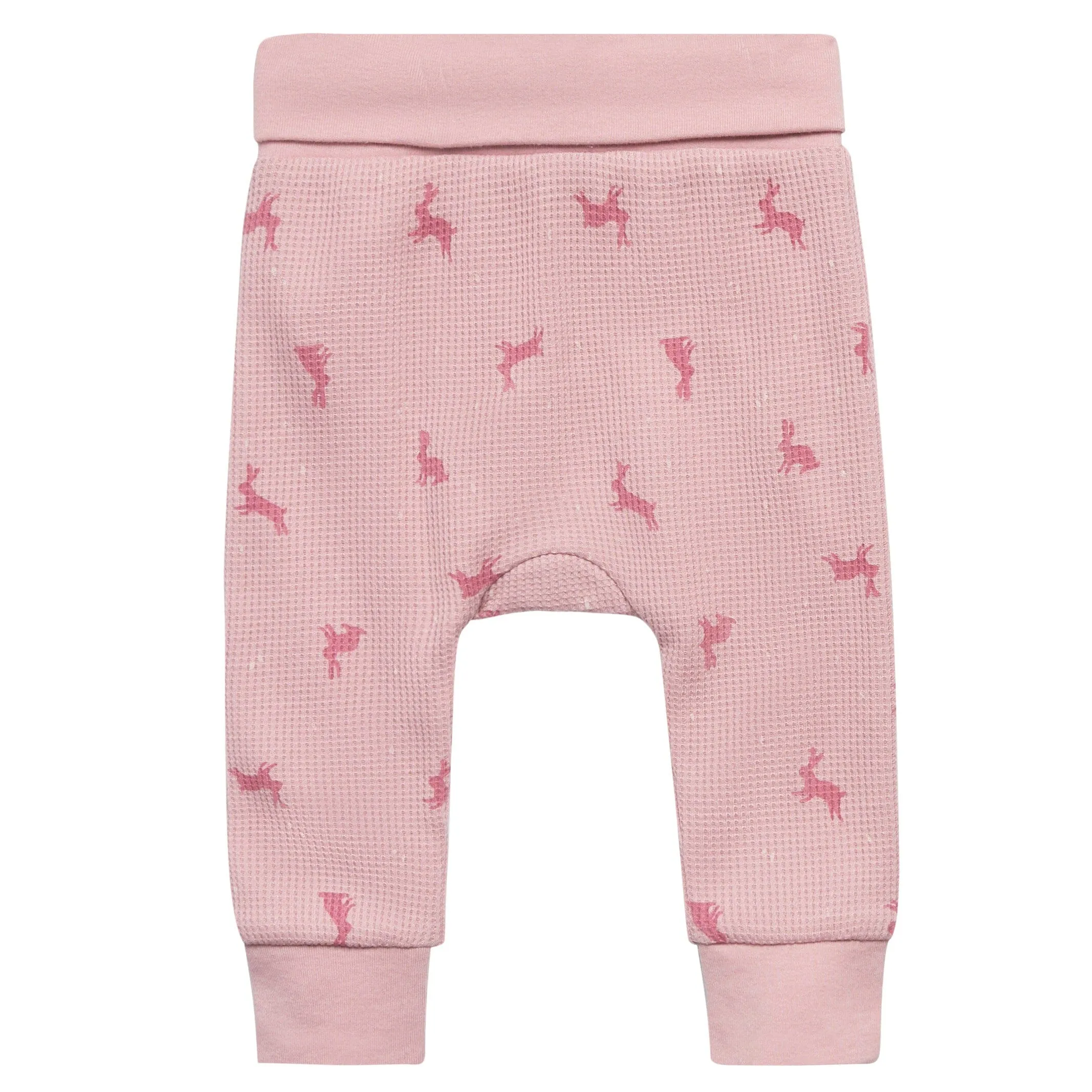 2-Piece Baby Girls Pink Bunnies Bodysuit and Pant Set Gerber Childrenswea