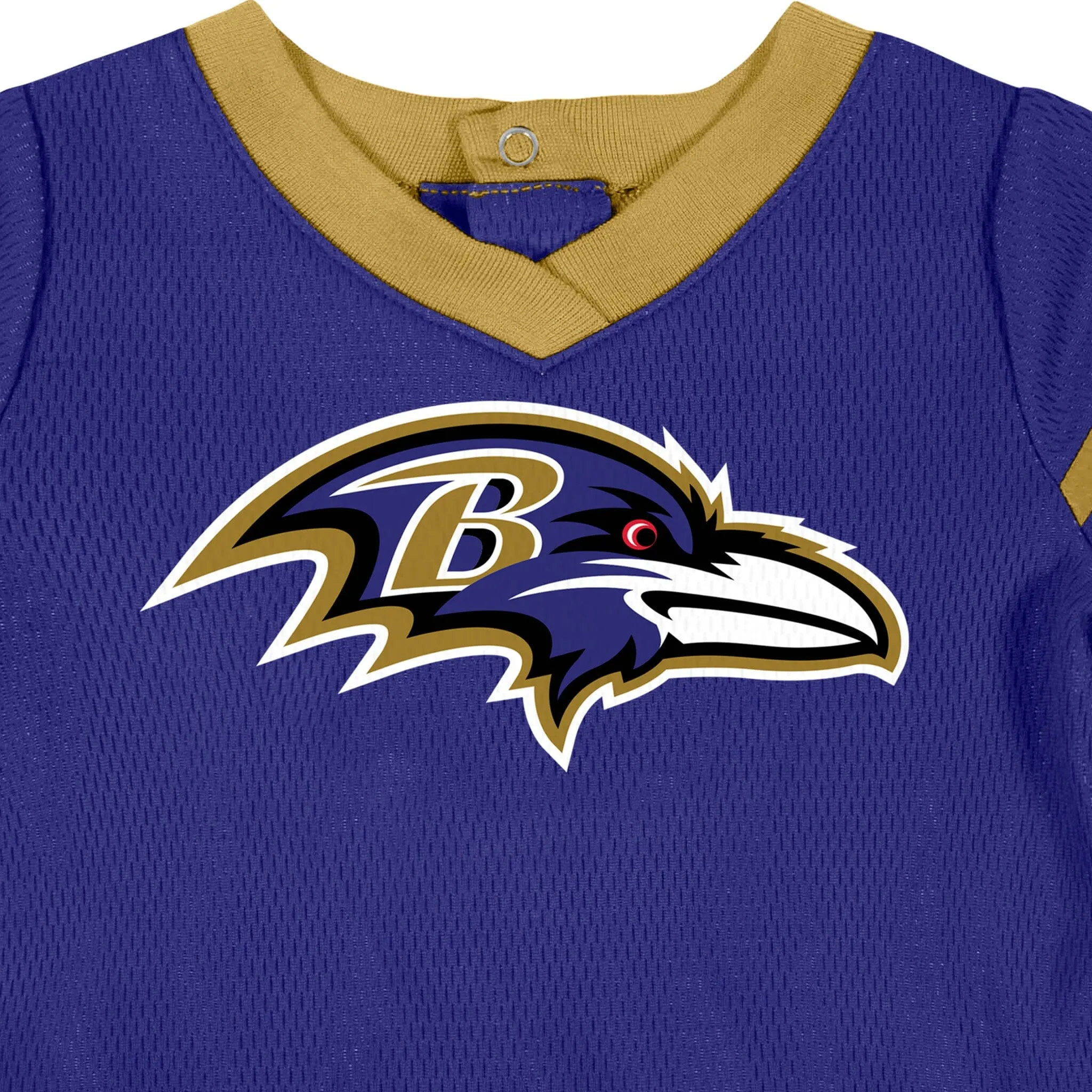2-Piece Baby Girls Ravens Dress & Diaper Cover Set Gerber Childrenswea