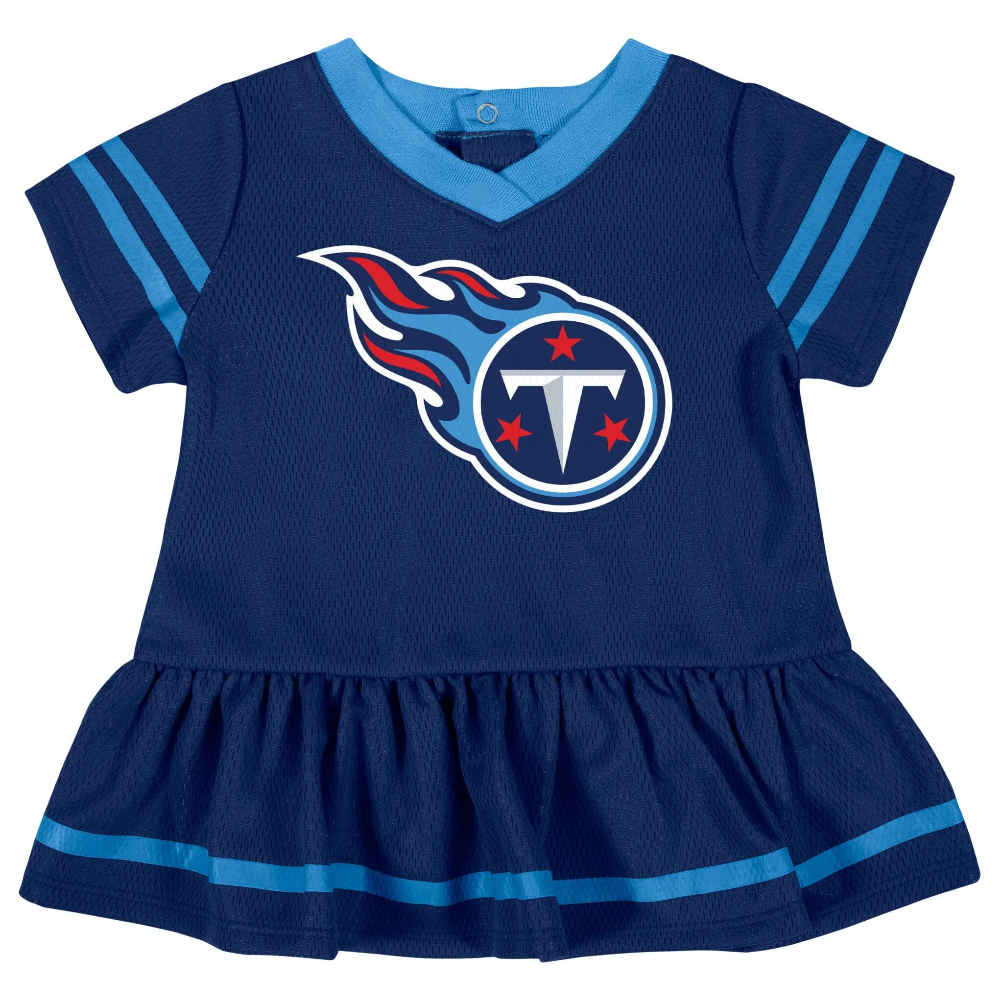 2-Piece Baby Girls Titans Dress & Diaper Cover Set Gerber Childrenswea