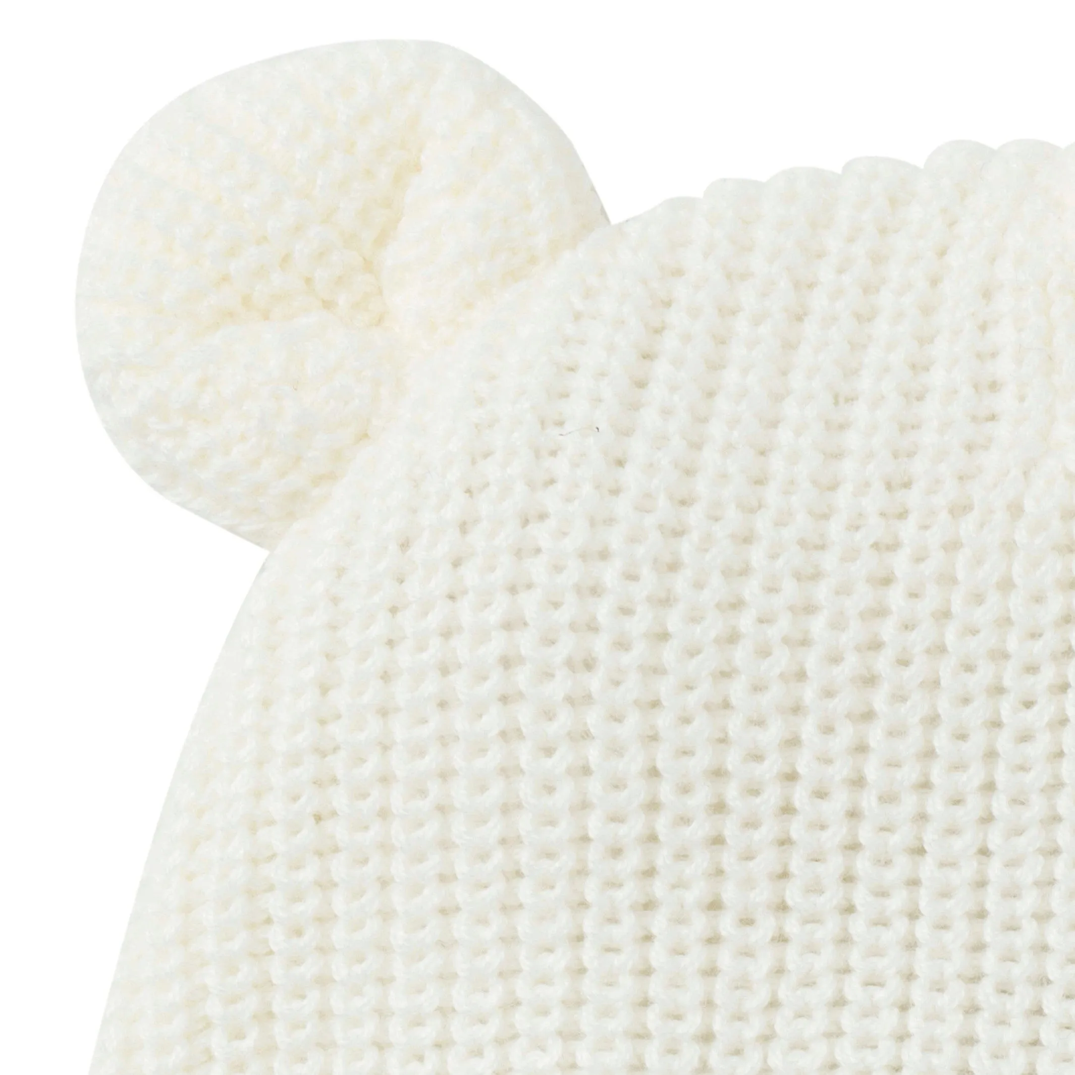 2-Piece Baby Neutral Ivory Sweater Romper & Hat Set Gerber Childrenswea