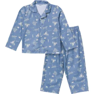 2-Piece Infant & Toddler Boys Bear Button Up Pajama Set Gerber Childrenswea