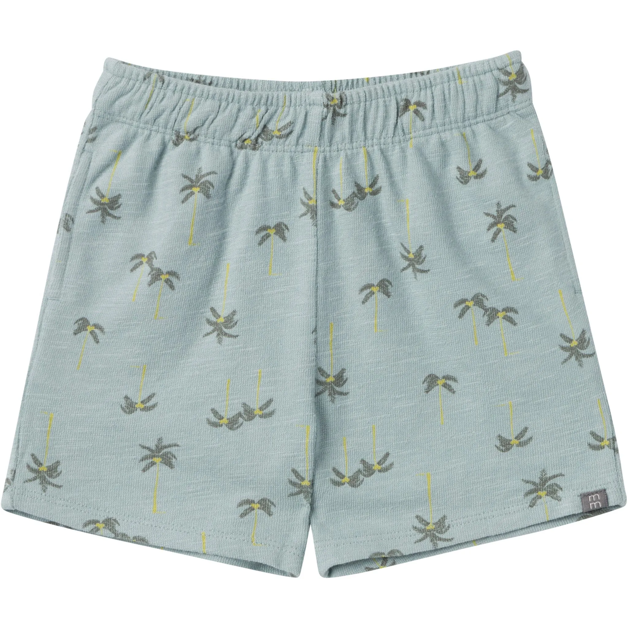 2-Piece Infant & Toddler Boys Blue Palms Button Front Shirt and Shorts Set Gerber Childrenswea