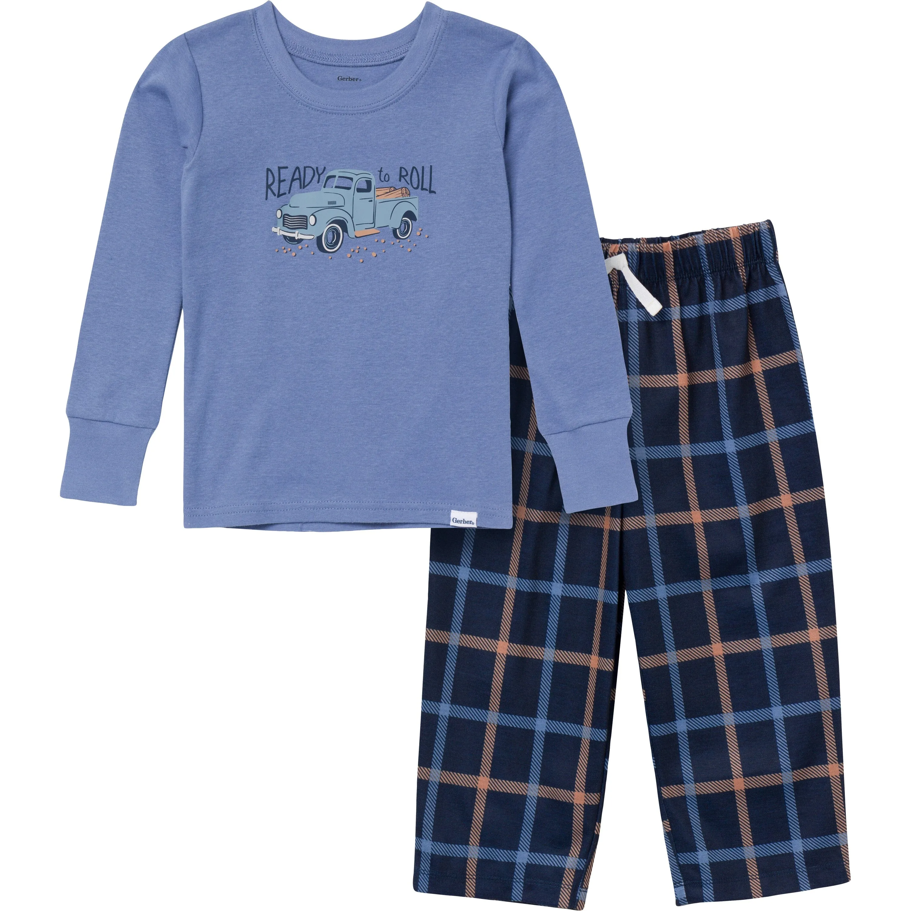 2-Piece Infant & Toddler Boys Car Pajama Set Gerber Childrenswea