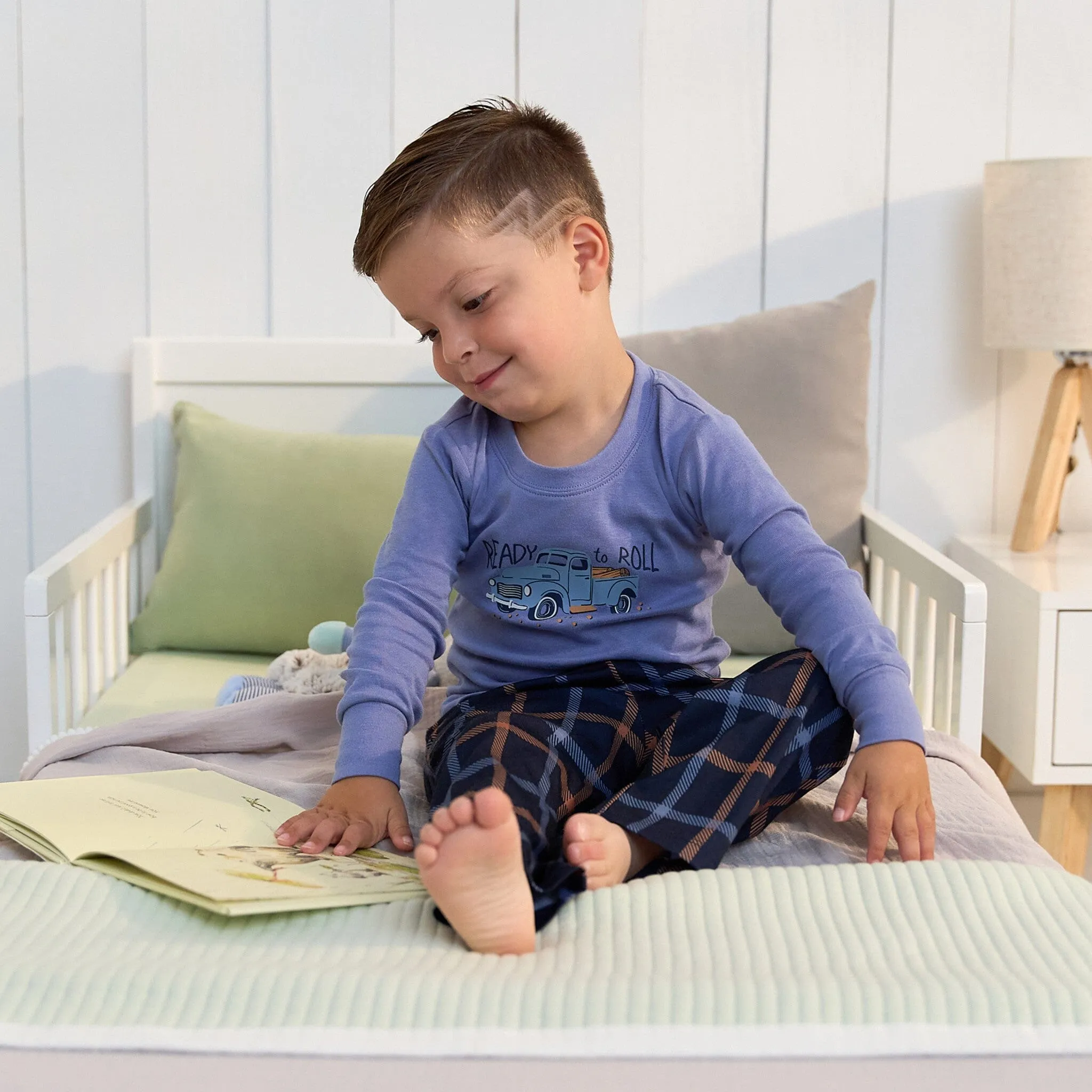 2-Piece Infant & Toddler Boys Car Pajama Set Gerber Childrenswea