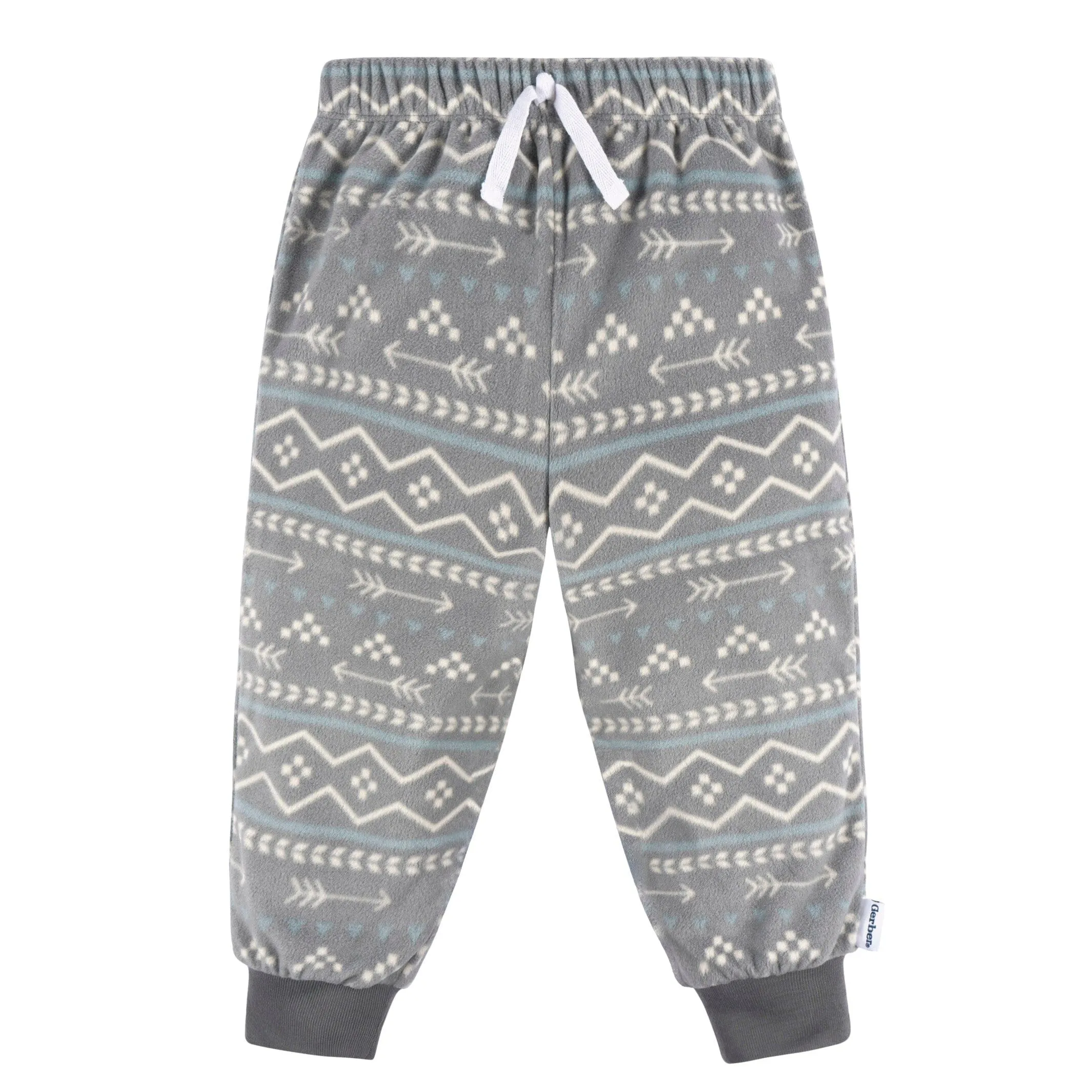 2-Piece Infant & Toddler Boys Fair Isle Fleece Pajamas Gerber Childrenswea