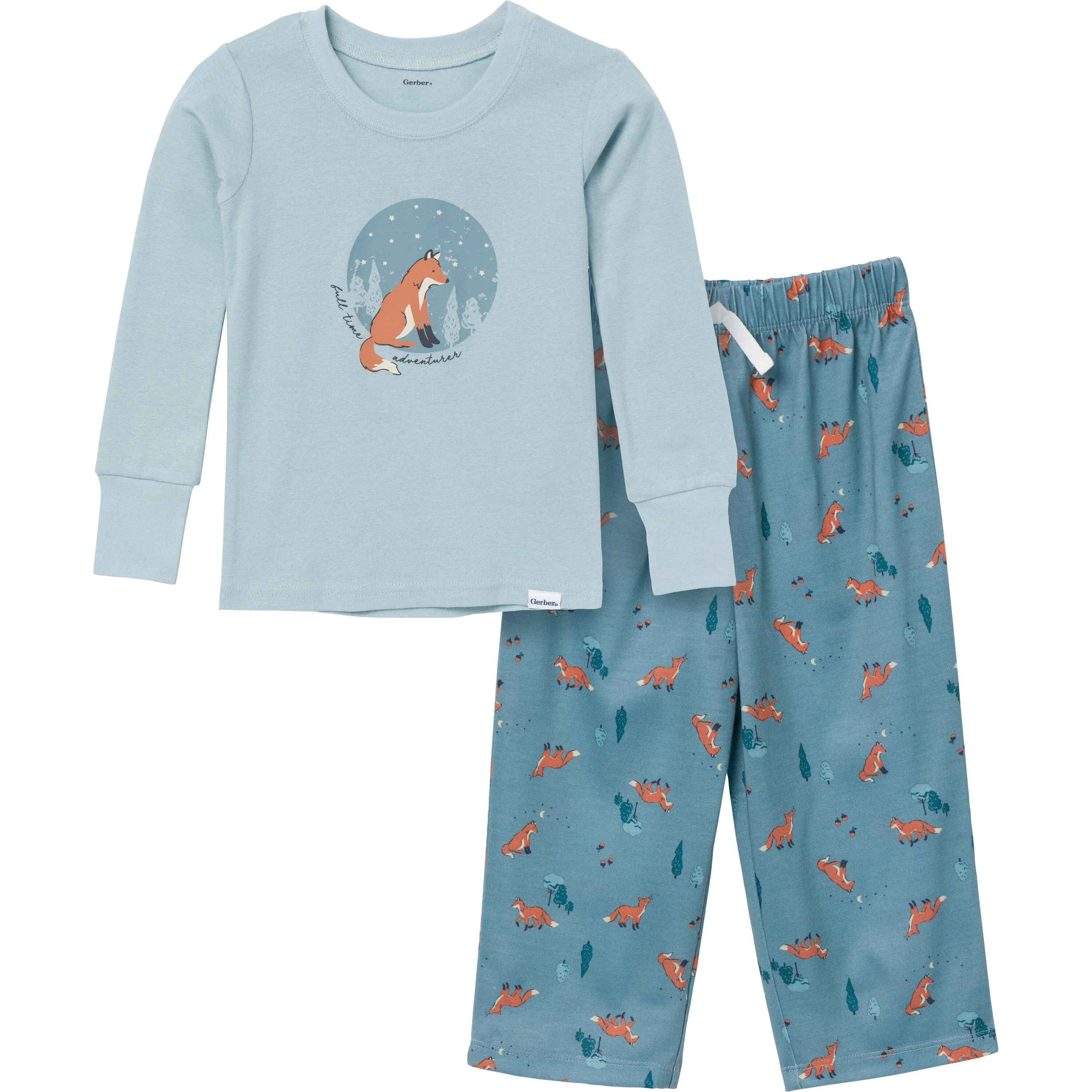 2-Piece Infant & Toddler Boys Fox Pajama Set Gerber Childrenswea