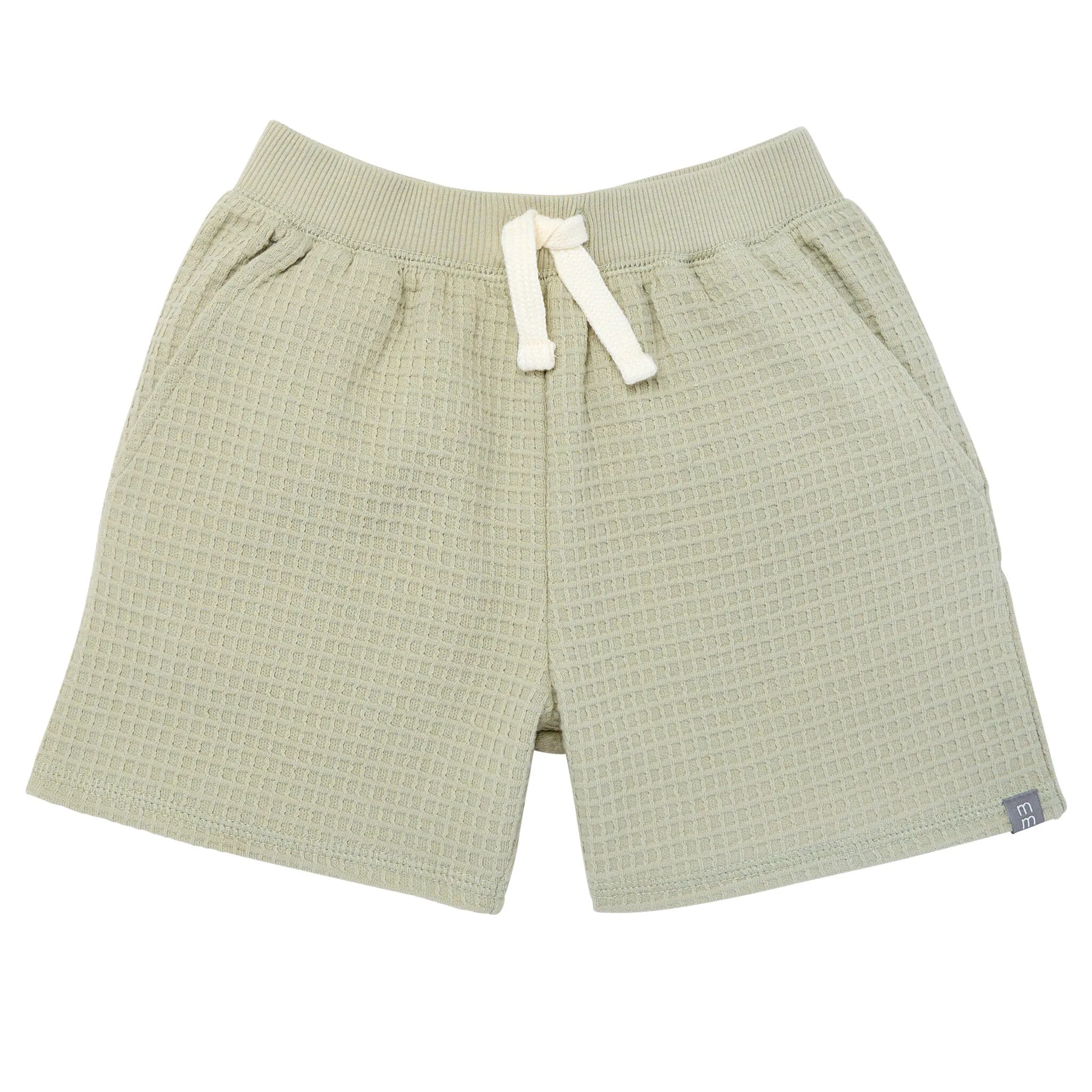 2-Piece Infant & Toddler Boys Light Green Long Sleeve Top and Shorts Set Gerber Childrenswea