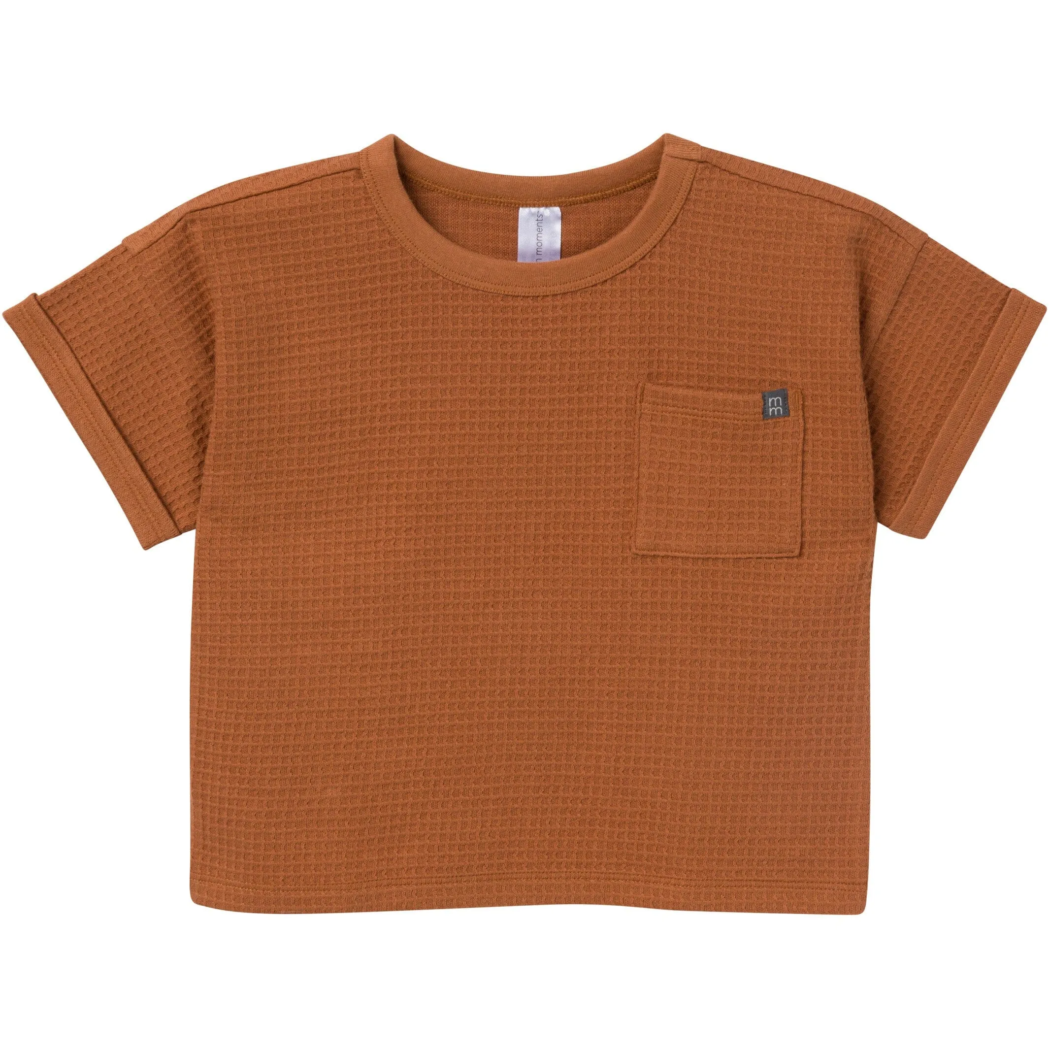 2-Piece Infant & Toddler Boys Medium Brown Pants and Shirt Set Gerber Childrenswea