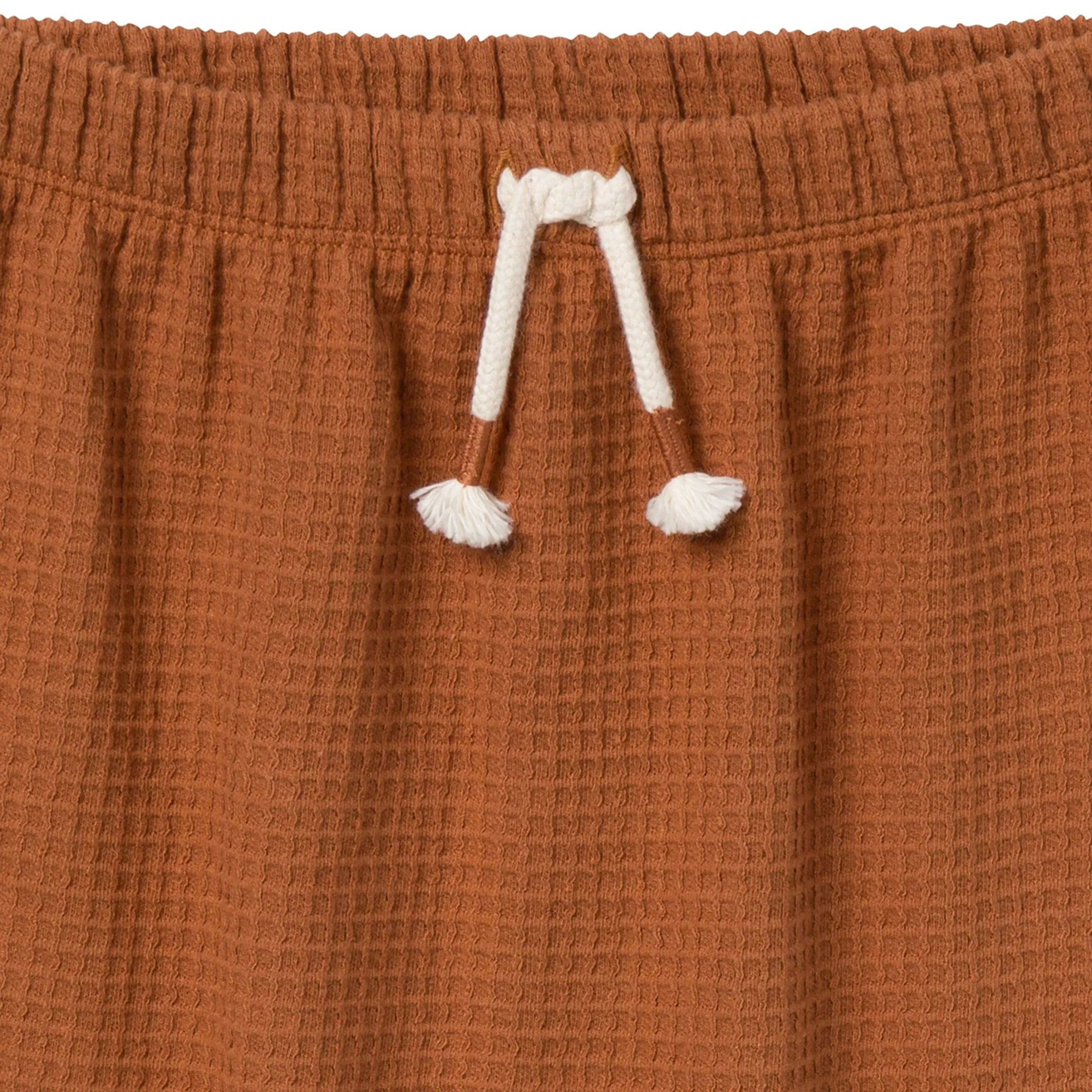 2-Piece Infant & Toddler Boys Medium Brown Pants and Shirt Set Gerber Childrenswea