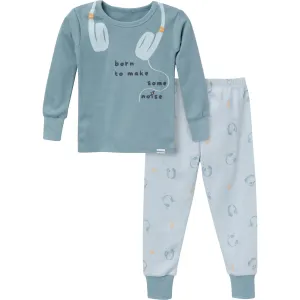 2-Piece Infant & Toddler Boys Music Long Sleeve Pajama Set Gerber Childrenswea