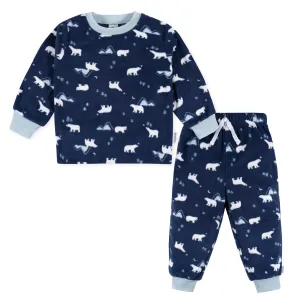 2-Piece Infant & Toddler Boys Polar Bears Fleece Pajamas Gerber Childrenswea