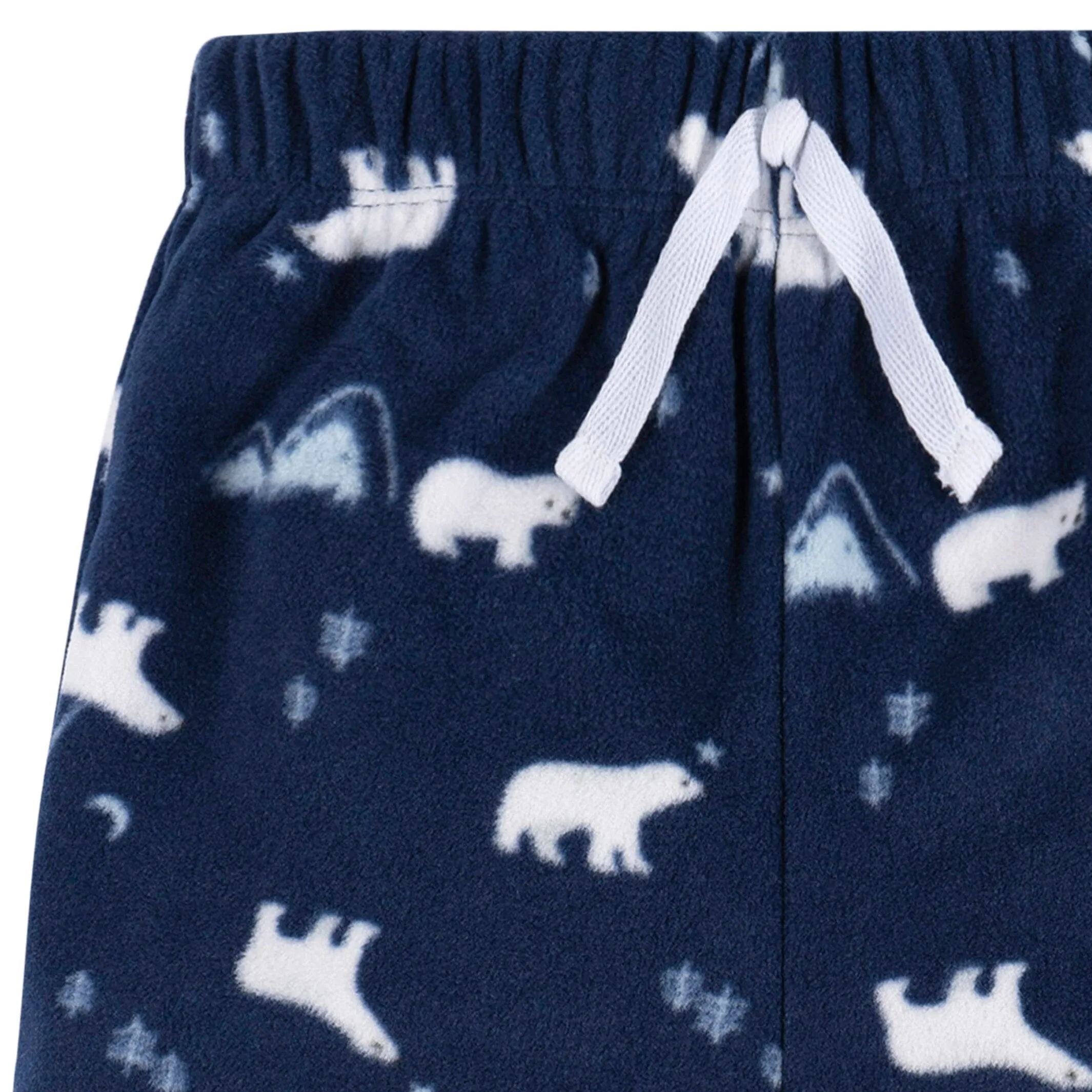 2-Piece Infant & Toddler Boys Polar Bears Fleece Pajamas Gerber Childrenswea