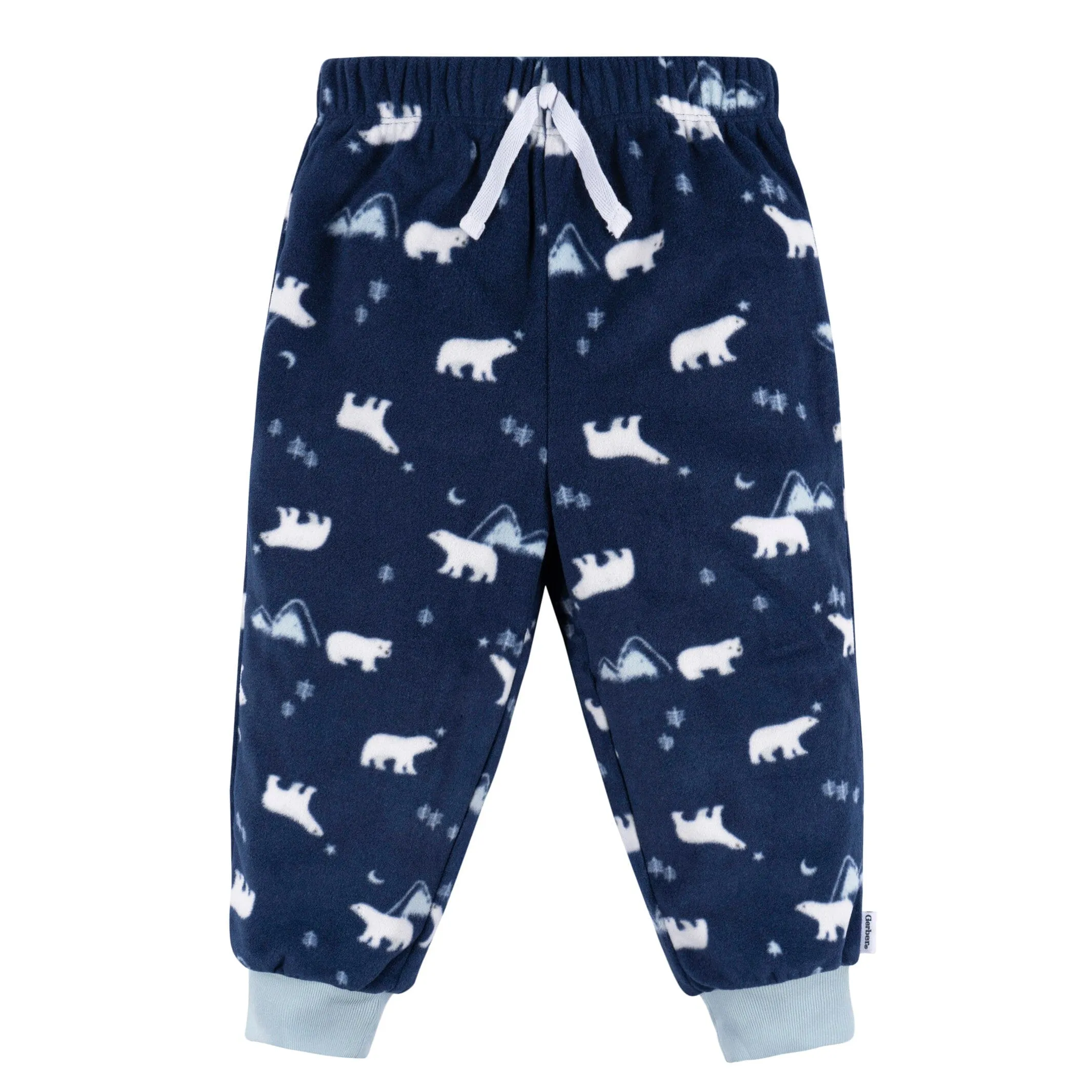 2-Piece Infant & Toddler Boys Polar Bears Fleece Pajamas Gerber Childrenswea