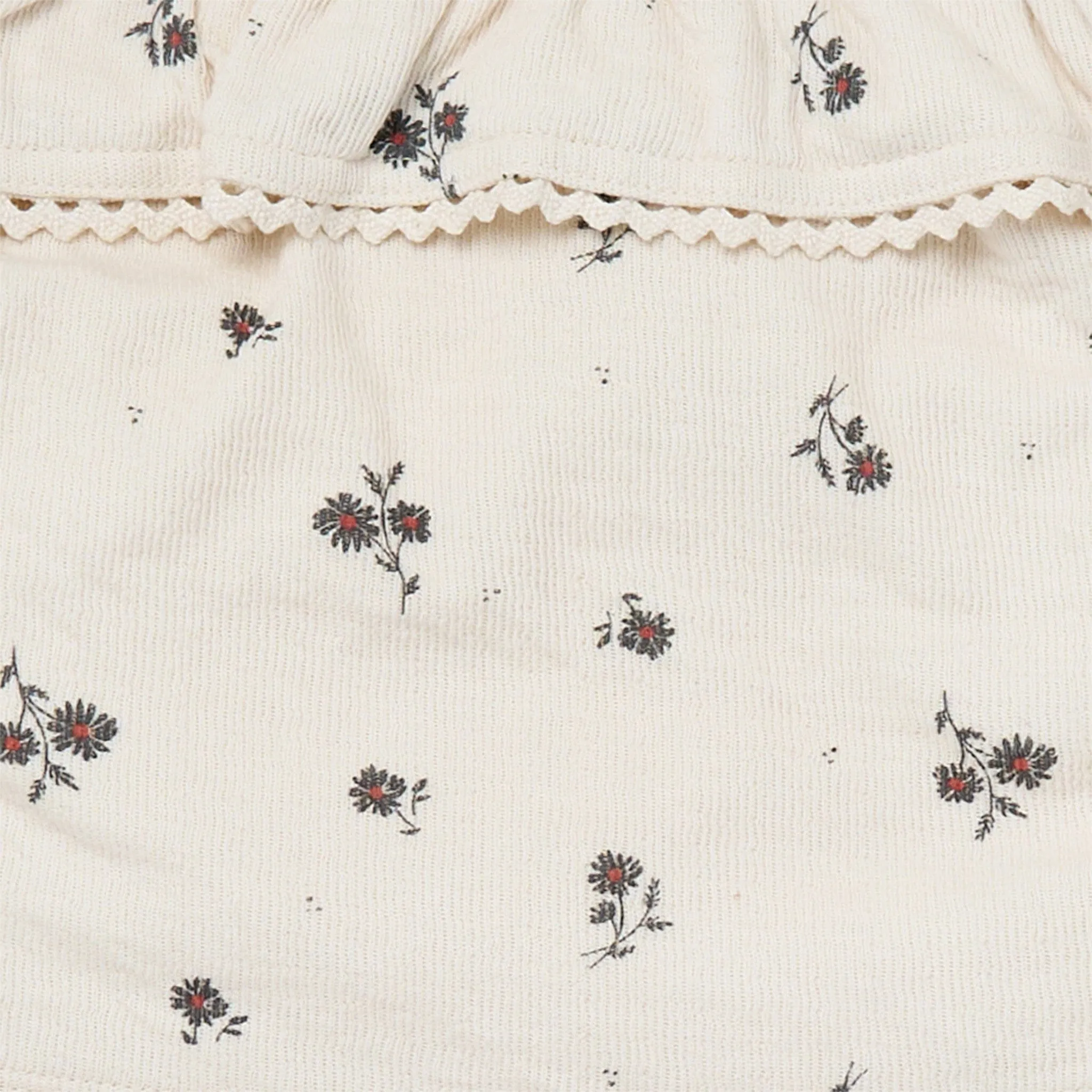 2-Piece Infant & Toddler Girls Beige Floral Top and Shorts Set Gerber Childrenswea