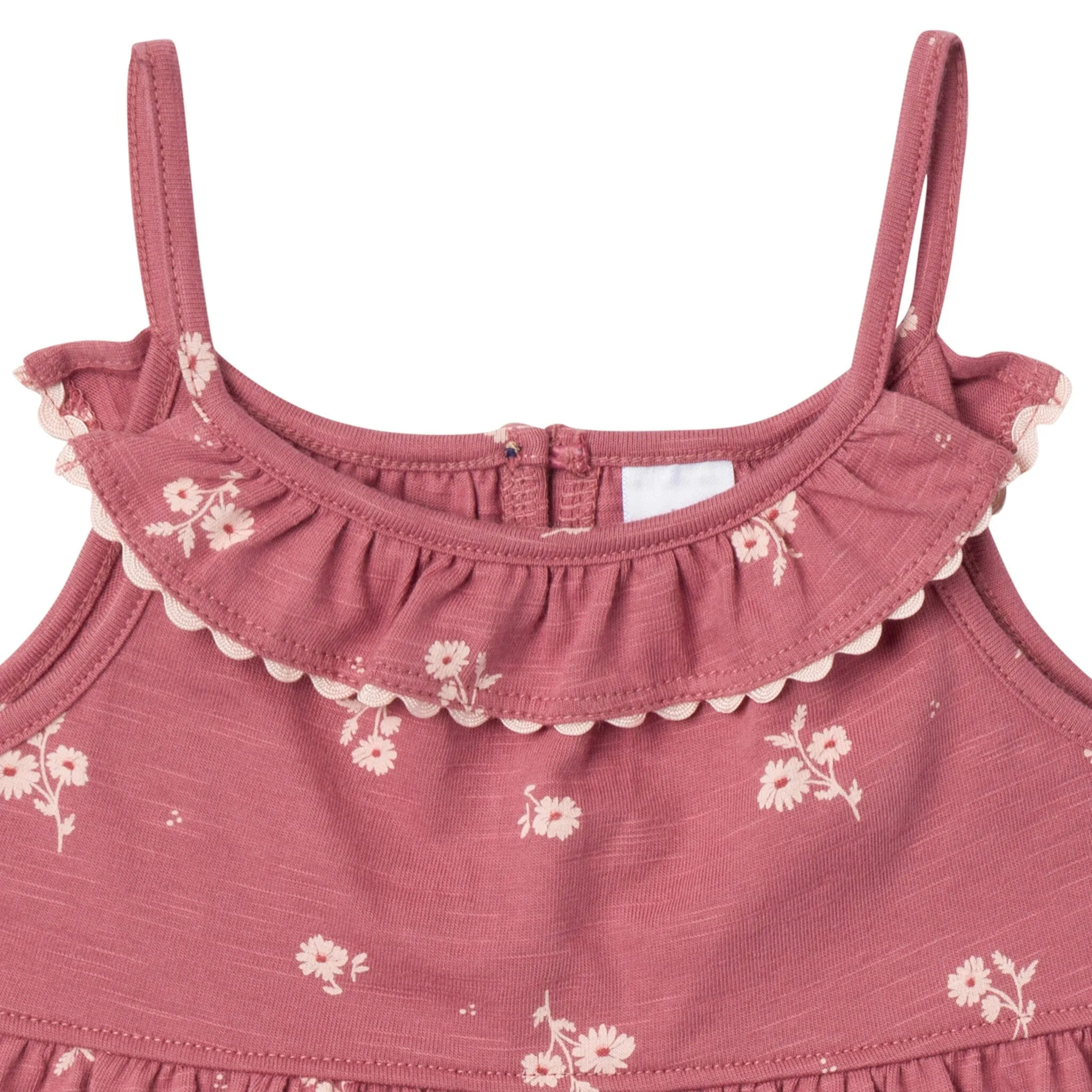 2-Piece Infant & Toddler Girls Rose Bouquet Ruffle Top and Shorts Set Gerber Childrenswea