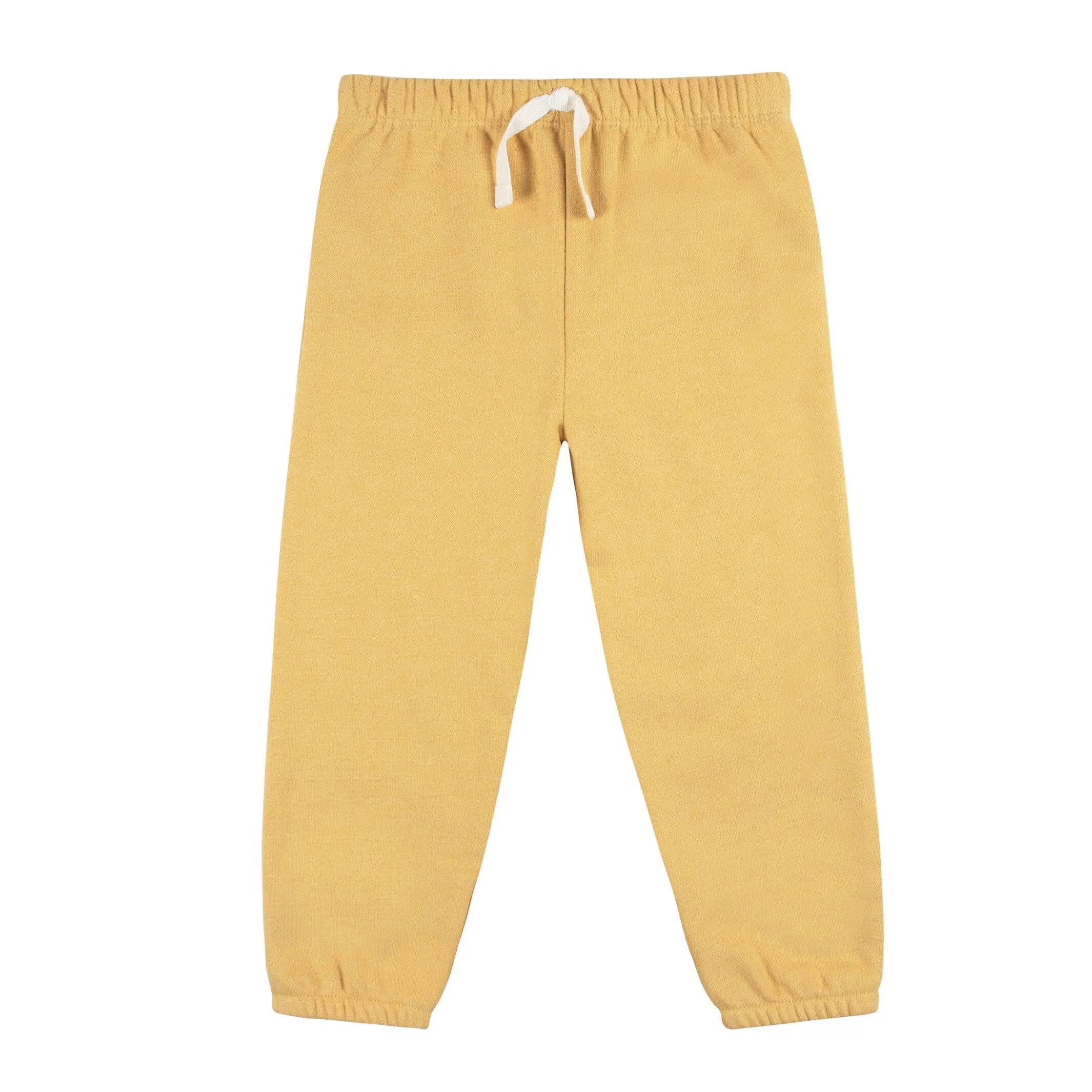 2-Piece Infant & Toddler Neutral Yellow Sweatshirt & Pant Set Gerber Childrenswea