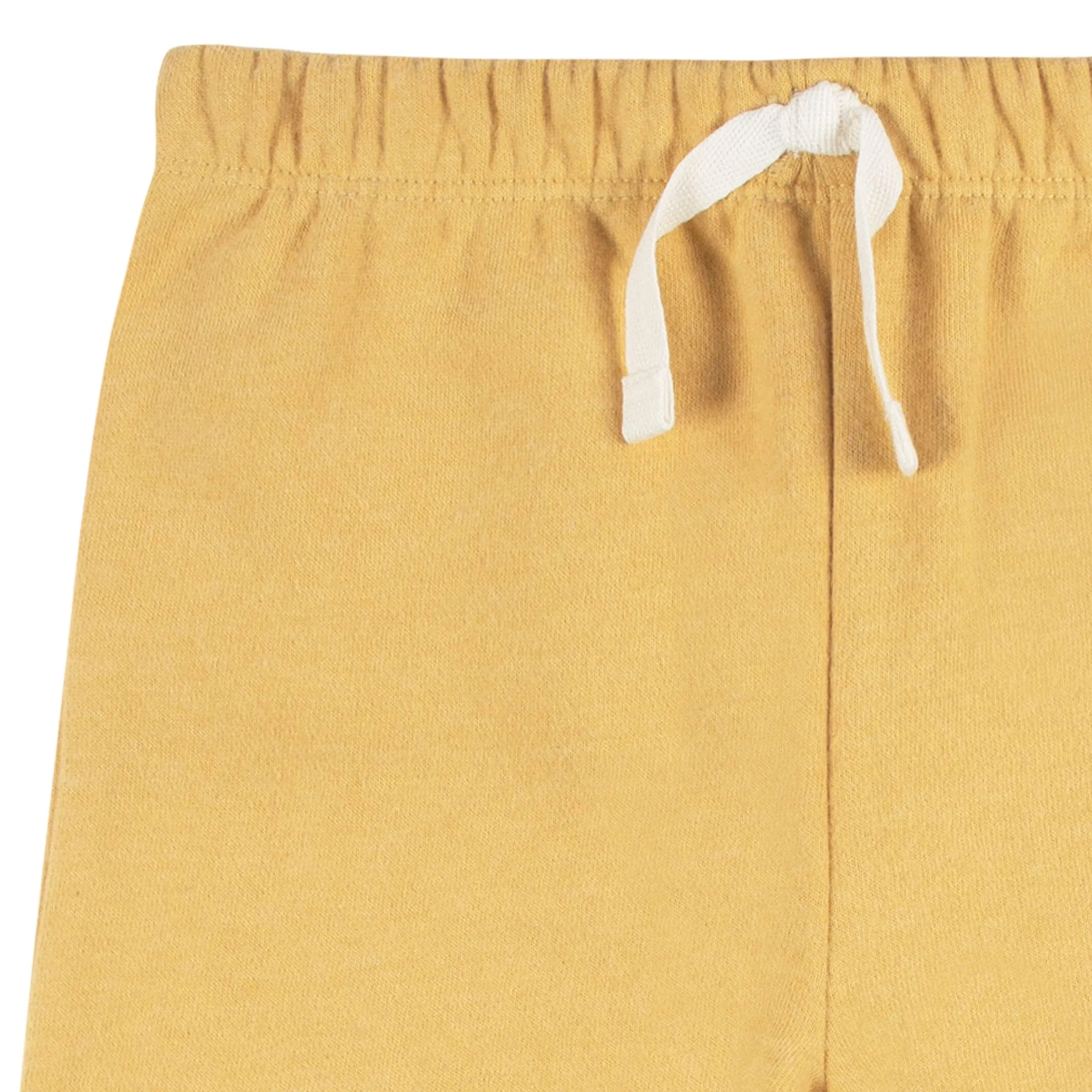 2-Piece Infant & Toddler Neutral Yellow Sweatshirt & Pant Set Gerber Childrenswea