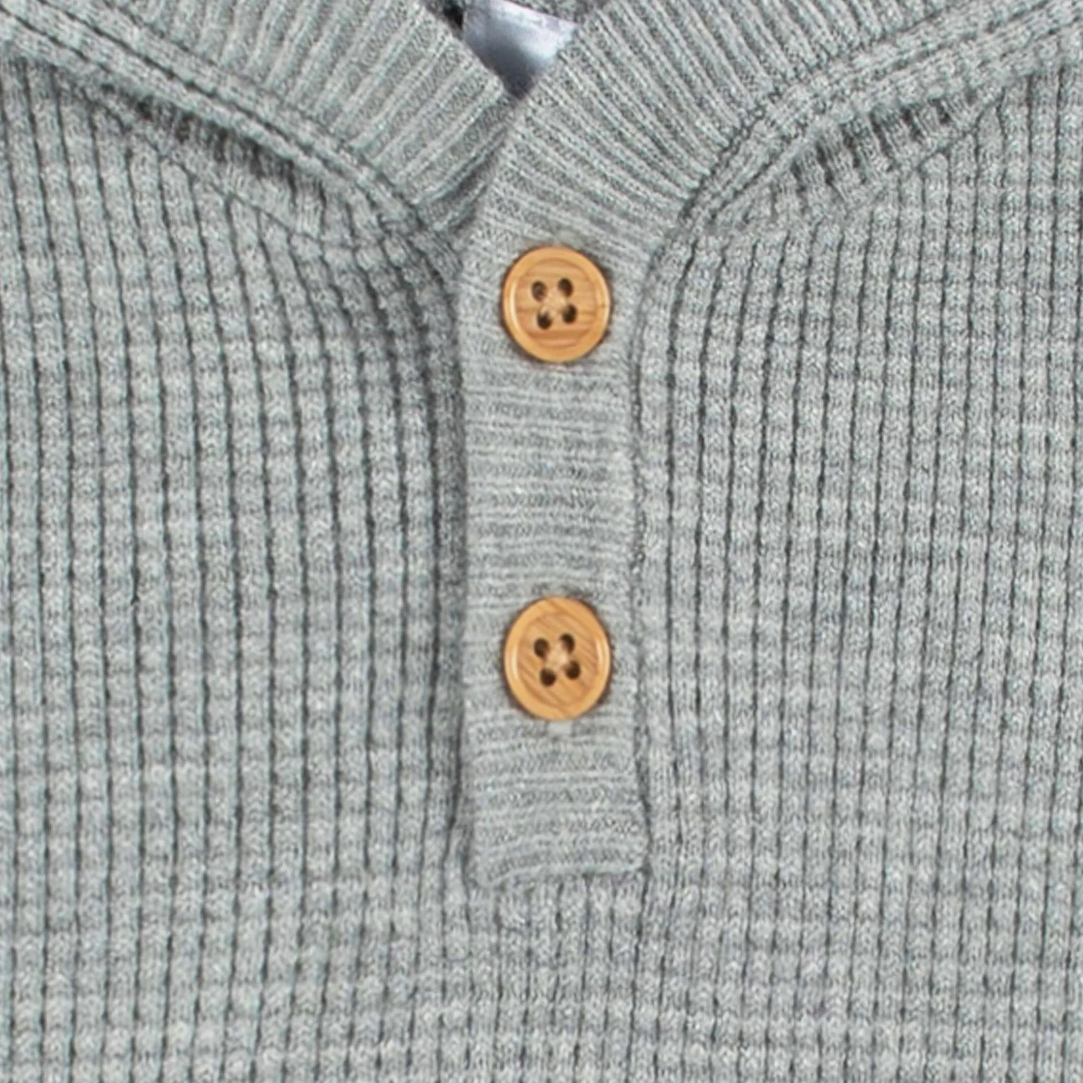 2-Piece Infant and Toddler Boys Heather Gray Sweater Knit Set Gerber Childrenswea