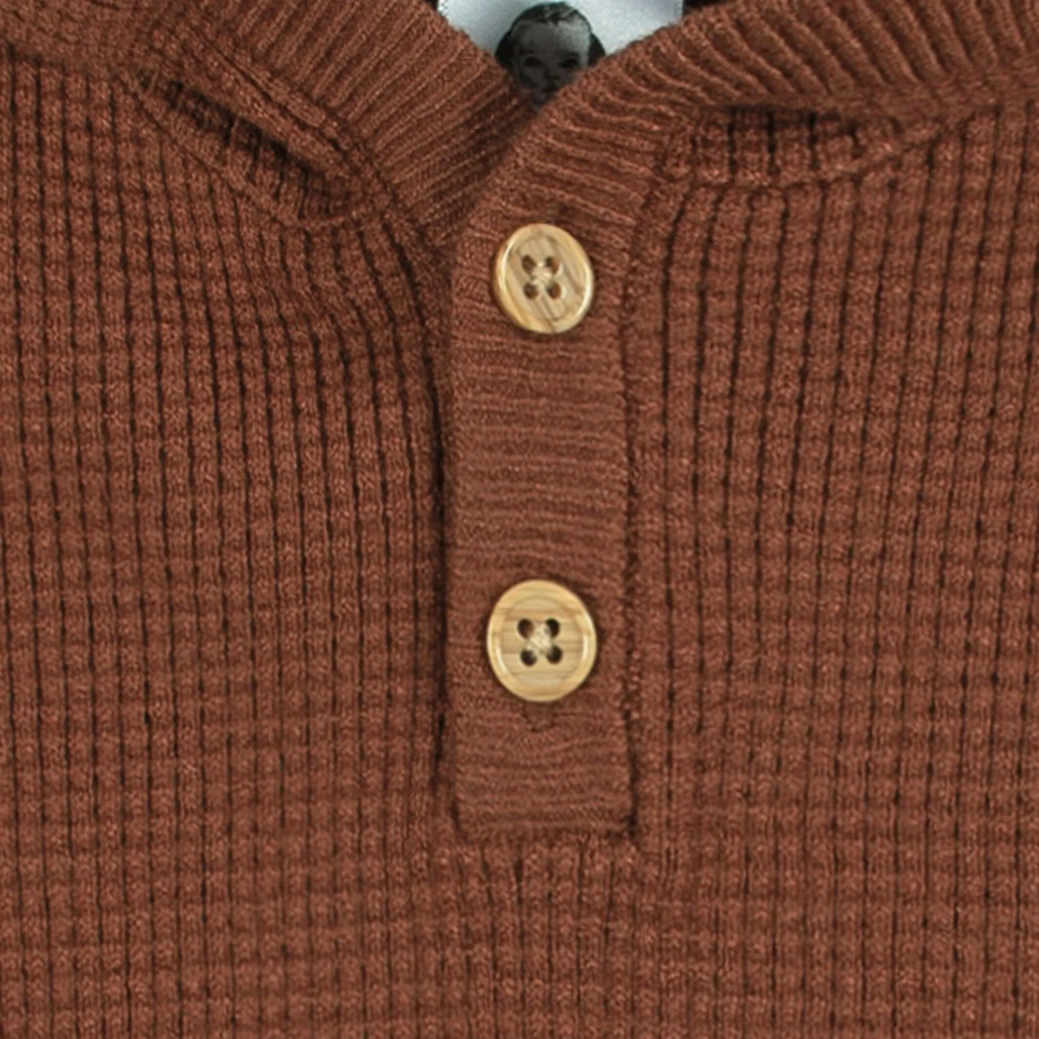 2-Piece Infant and Toddler Boys Rust Sweater Knit Set Gerber Childrenswea