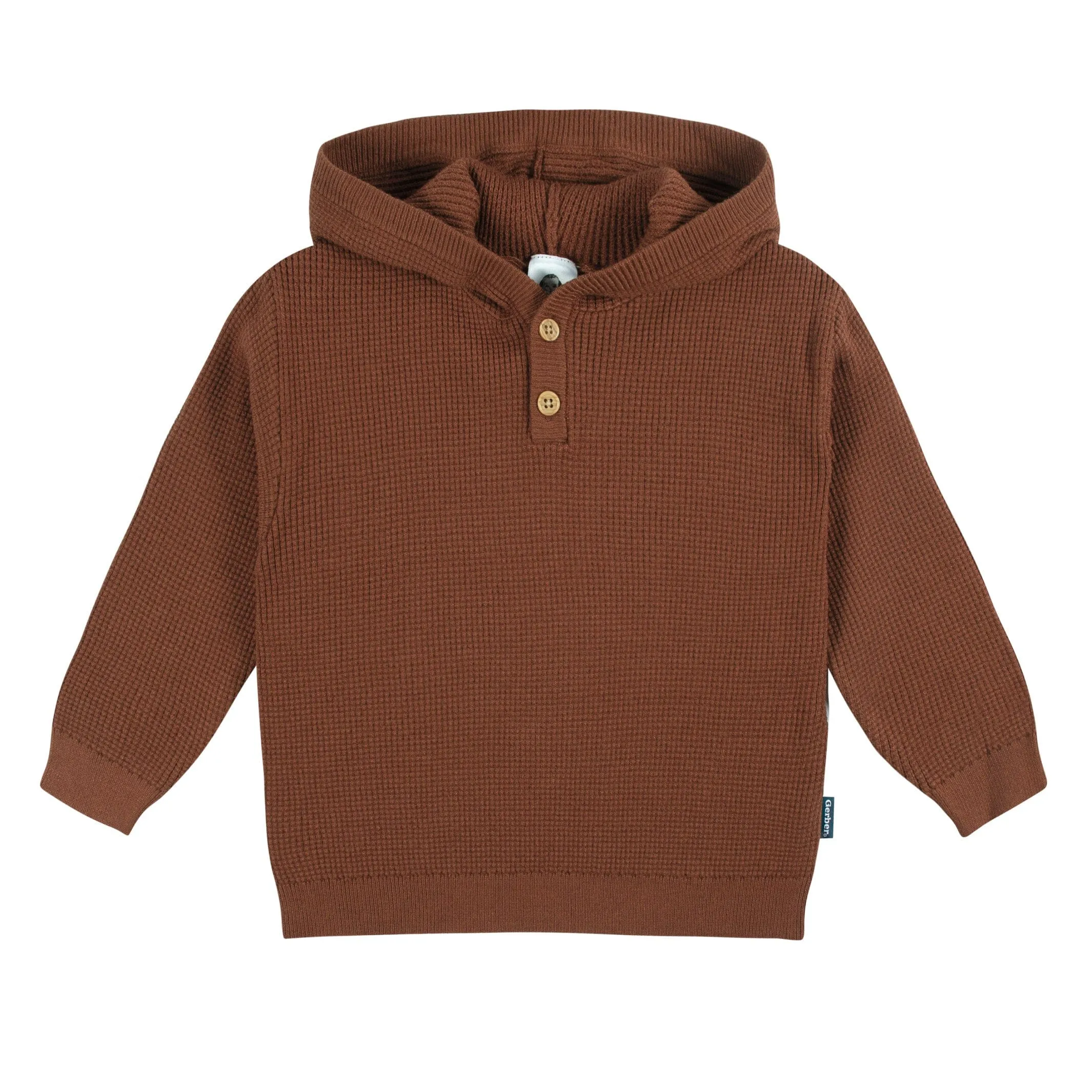 2-Piece Infant and Toddler Boys Rust Sweater Knit Set Gerber Childrenswea