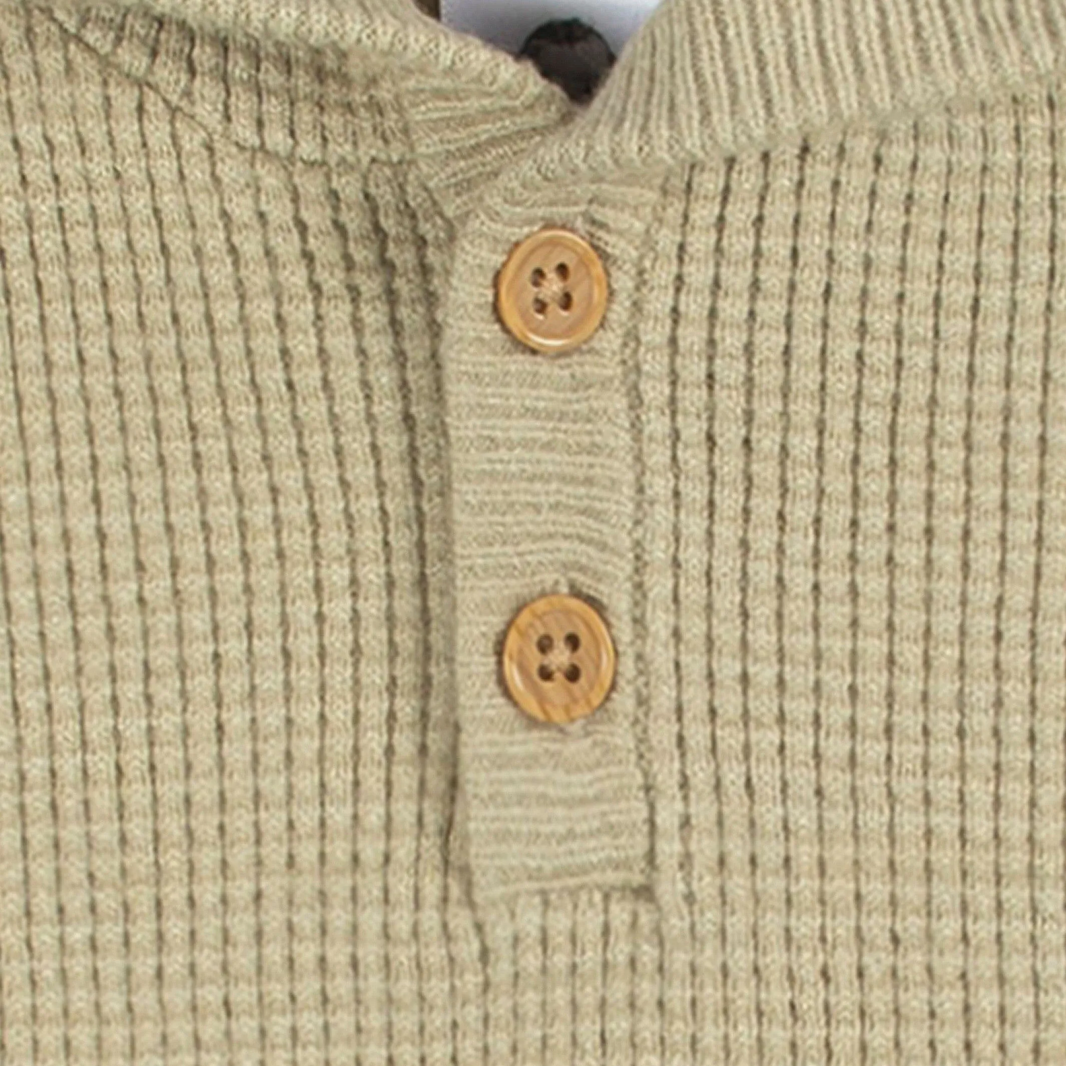 2-Piece Infant and Toddler Boys Tan Sweater Knit Set Gerber Childrenswea