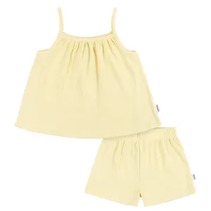 2-Piece Infant and Toddler Girls Yellow Tank Top & Shorts Set Gerber Childrenswea