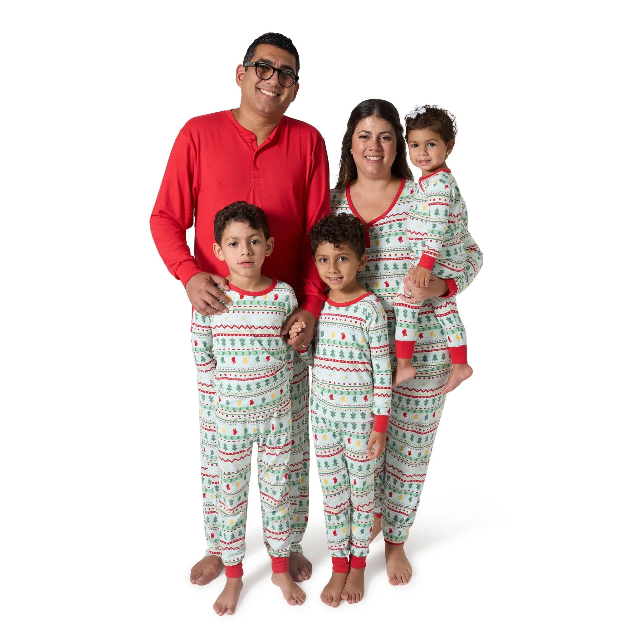 2-Piece Men's Oh What Fun Fair Isle Hacci Pajama Set Gerber Childrenswea