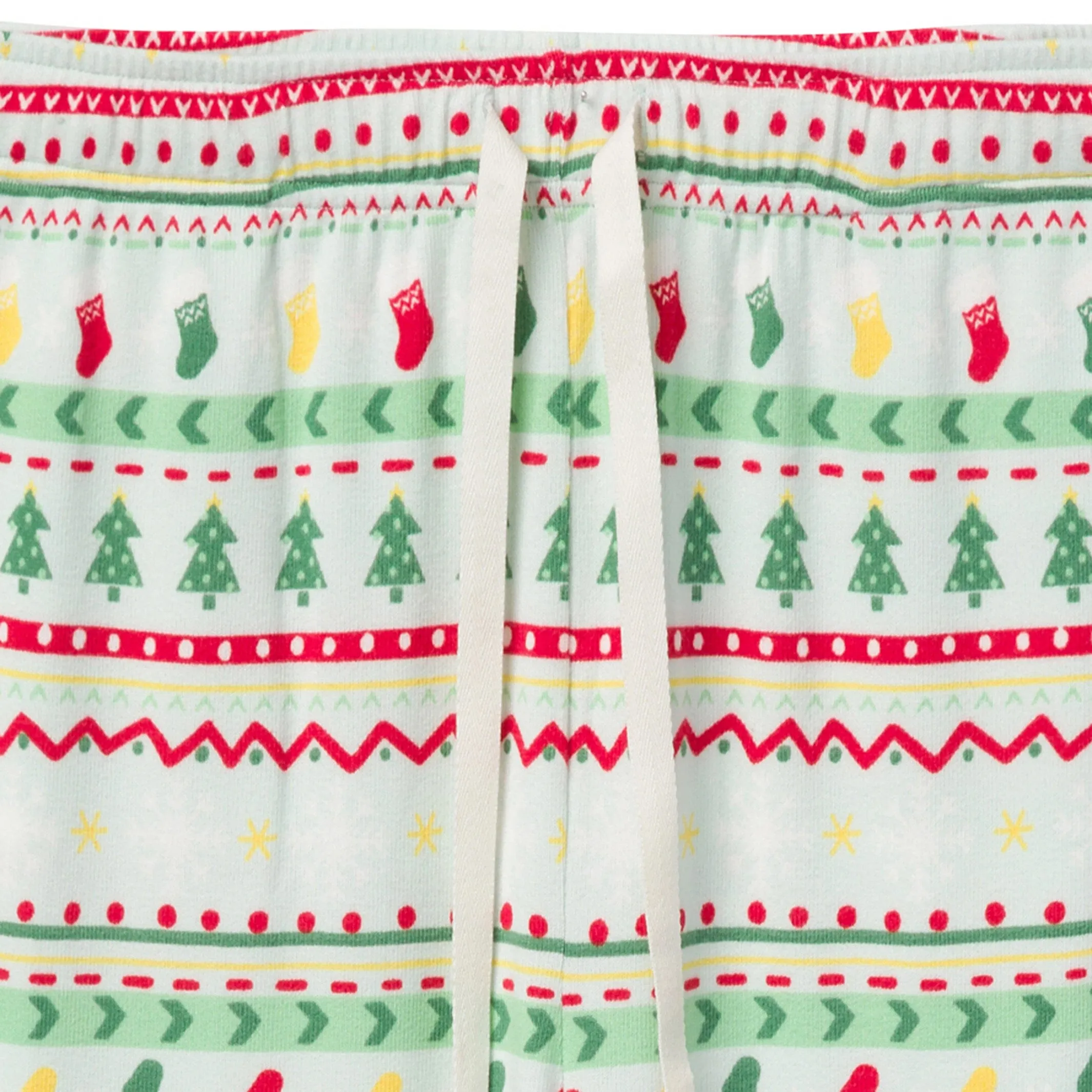 2-Piece Men's Oh What Fun Fair Isle Hacci Pajama Set Gerber Childrenswea