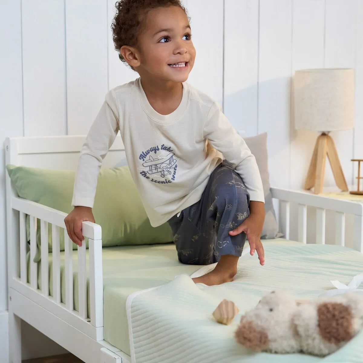2-Piece Toddler Boys Airplane Pajama Set Gerber Childrenswea