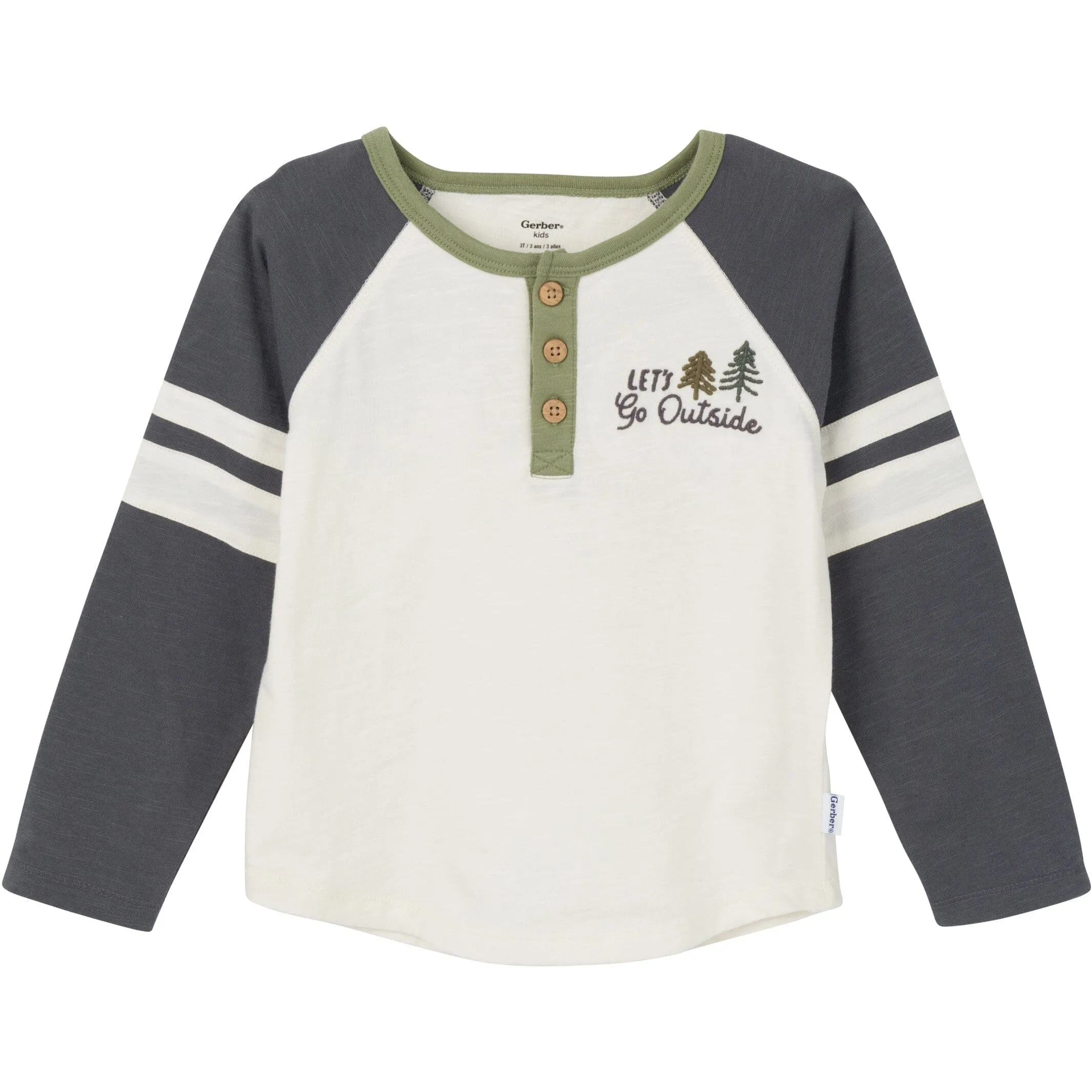 2-Piece Toddler Boys Let's Go Outside Top & Joggers Set Gerber Childrenswea