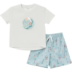 2-Piece Toddler Boys Sea Pajama Shorts Set Gerber Childrenswea