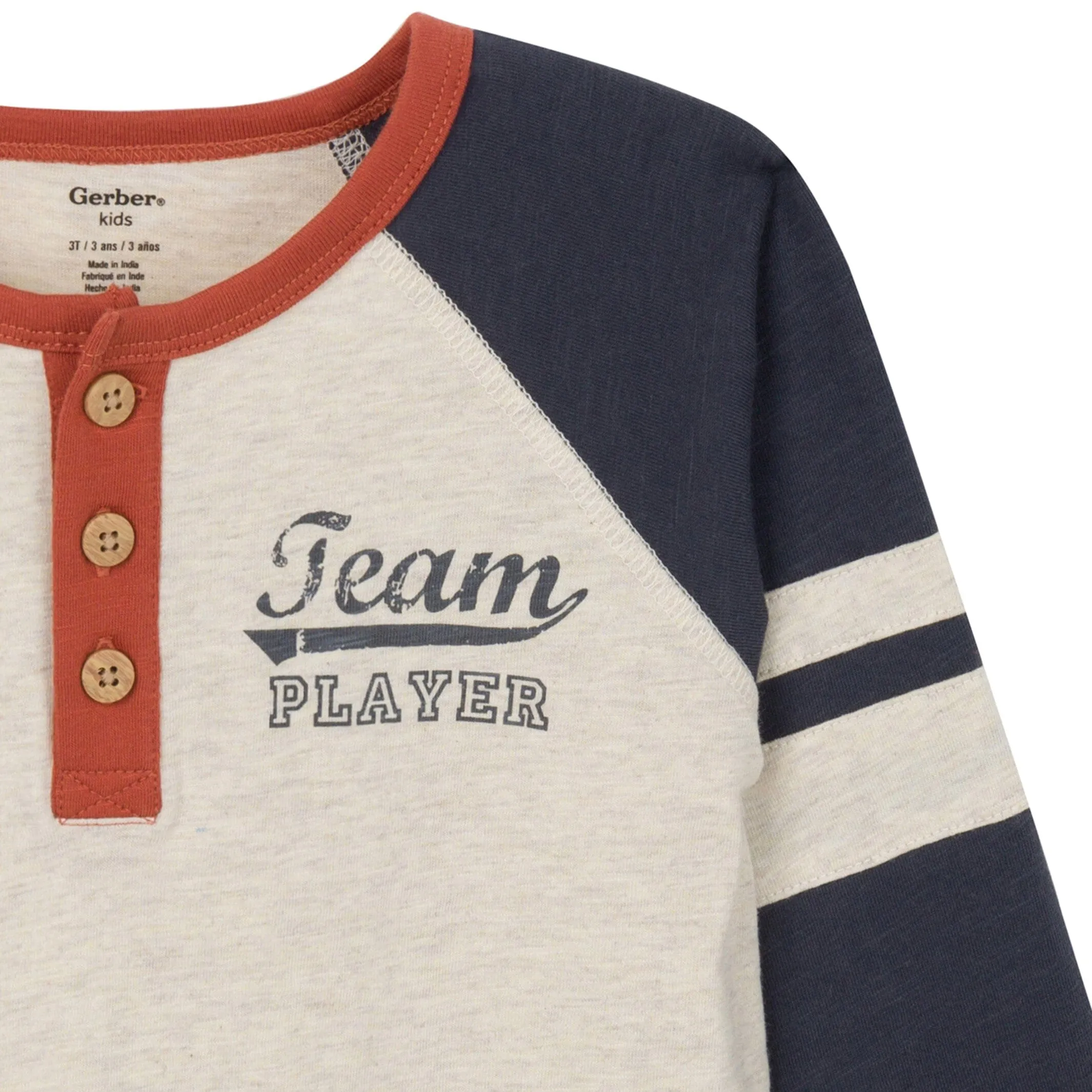2-Piece Toddler Boys Team Player Top & Joggers Set Gerber Childrenswea