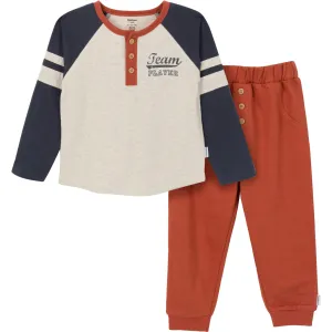 2-Piece Toddler Boys Team Player Top & Joggers Set Gerber Childrenswea