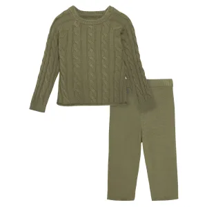 2-Piece Toddler Girls Moss Sweater Set Gerber Childrenswea