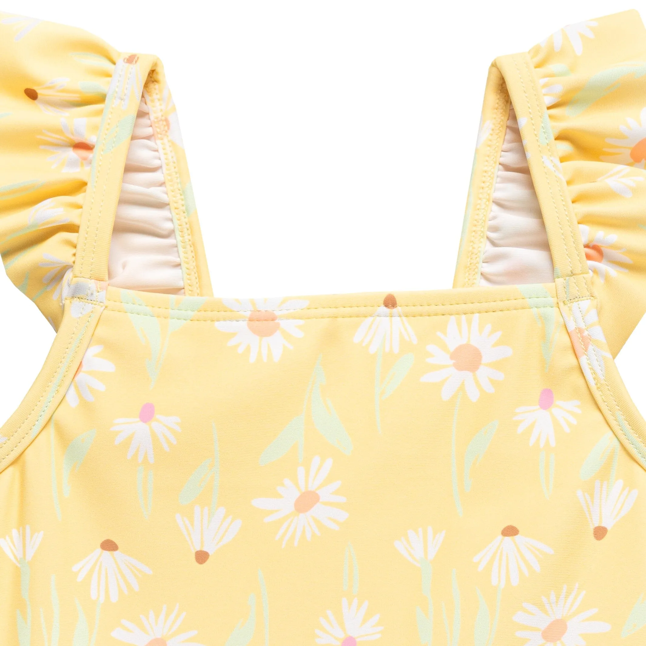 2-Piece Toddler Girls UPF 50  Daisies Swimsuit Set Gerber Childrenswea