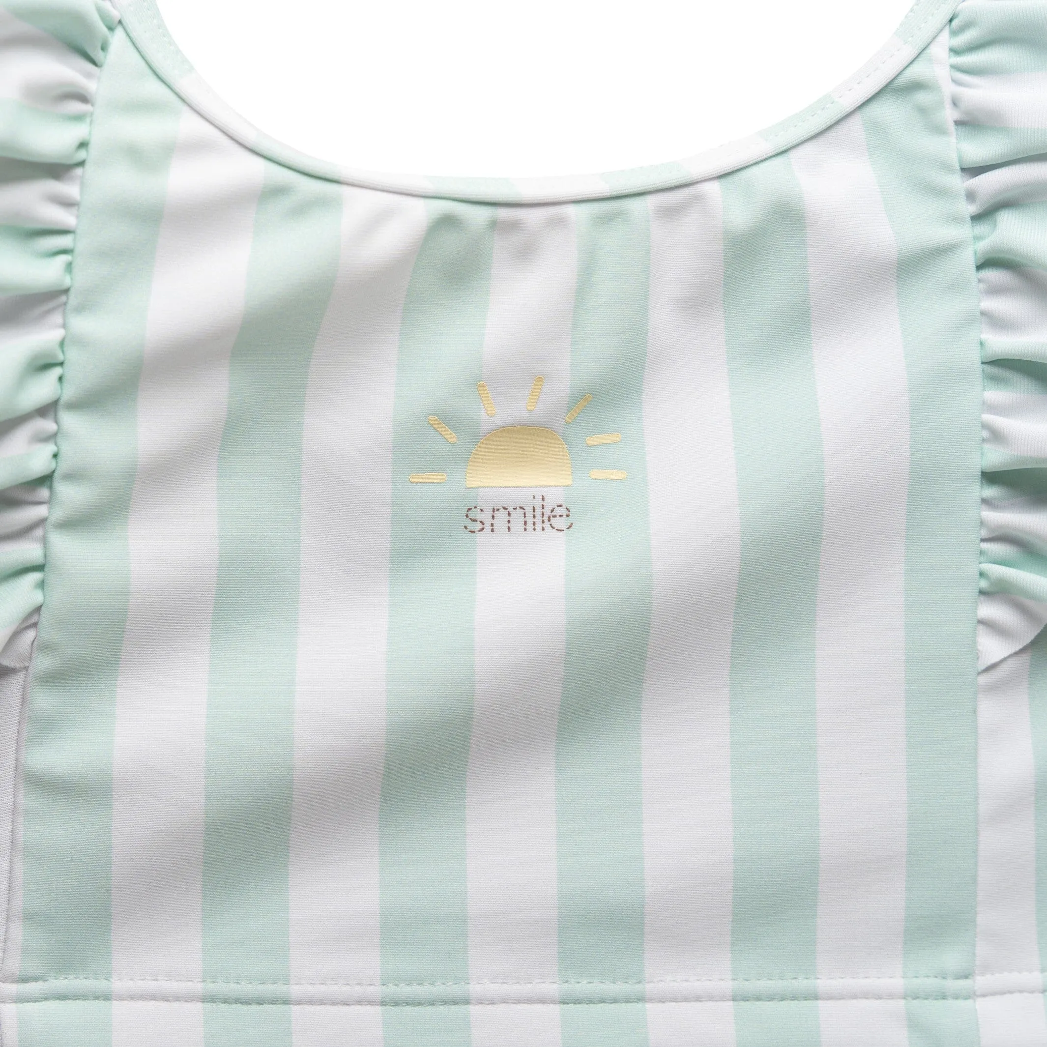 2-Piece Toddler Girls UPF 50  Stripe Swimsuit Set Gerber Childrenswea