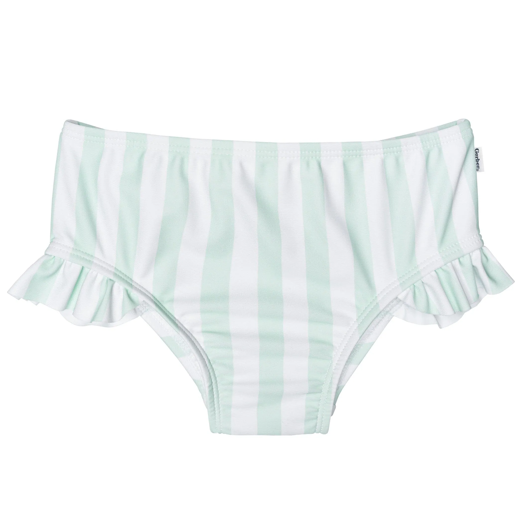 2-Piece Toddler Girls UPF 50  Stripe Swimsuit Set Gerber Childrenswea