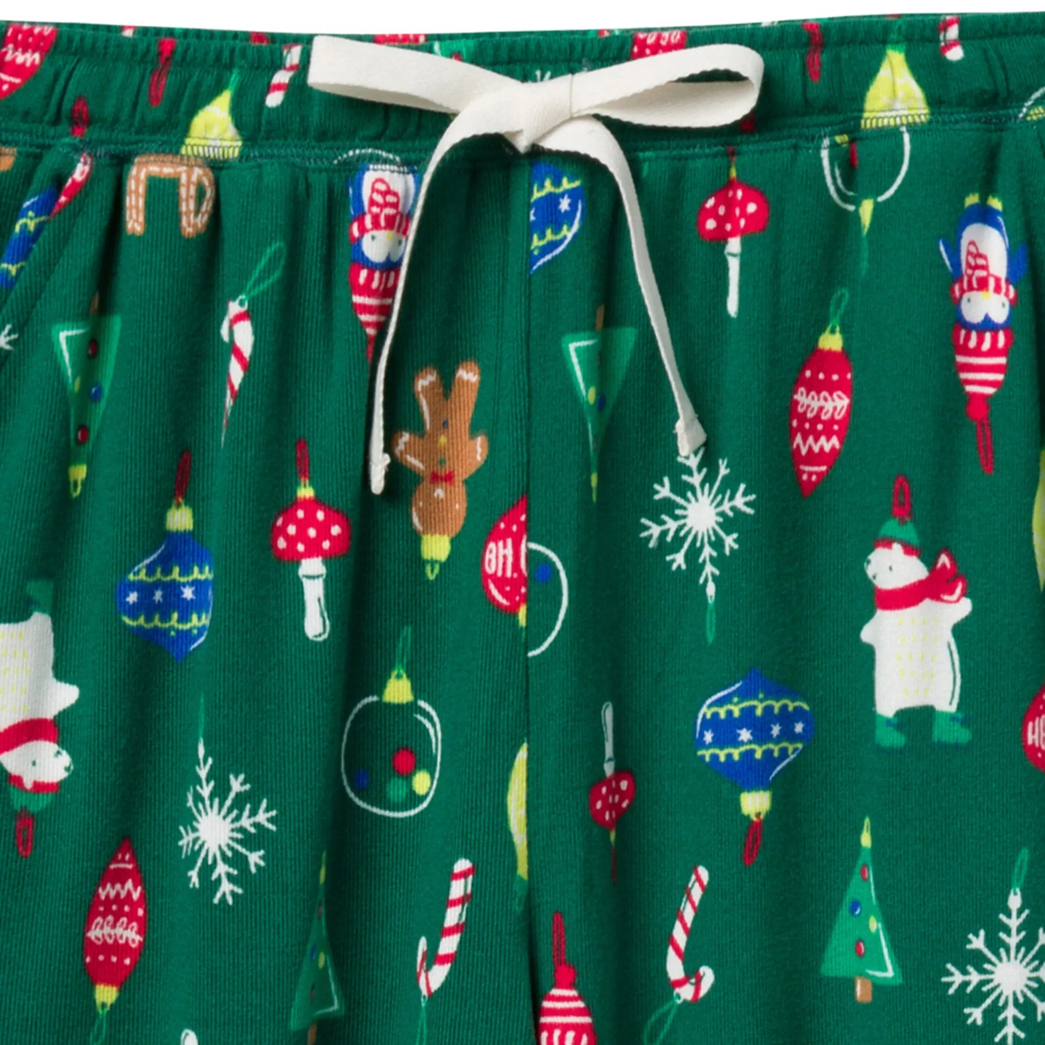 2-Piece Women's Ornaments Hacci Pajama Set Gerber Childrenswea