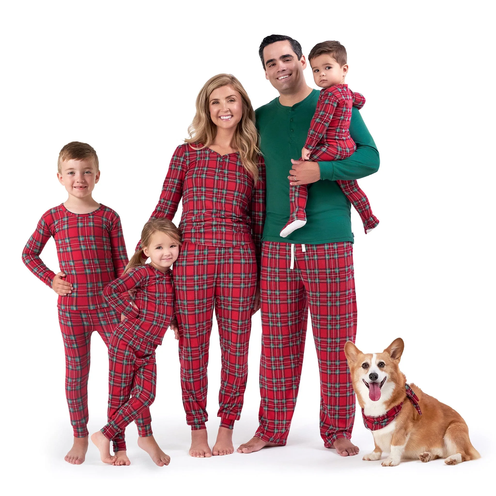 2-Piece Women's Stewart Plaid Hacci Pajama Set Gerber Childrenswea