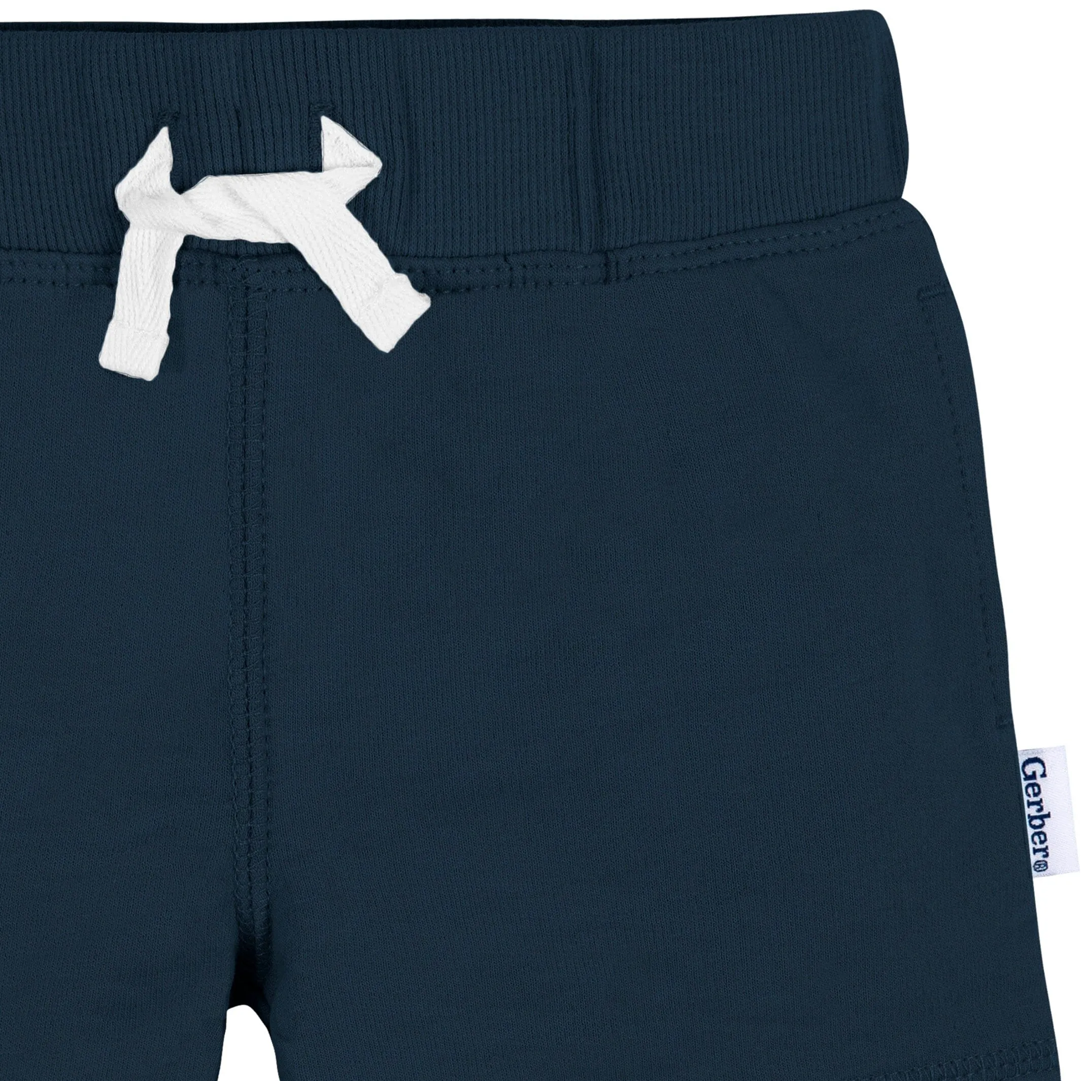 3-Pack Baby & Toddler Boys Blues Knit Shorts Gerber Childrenswea