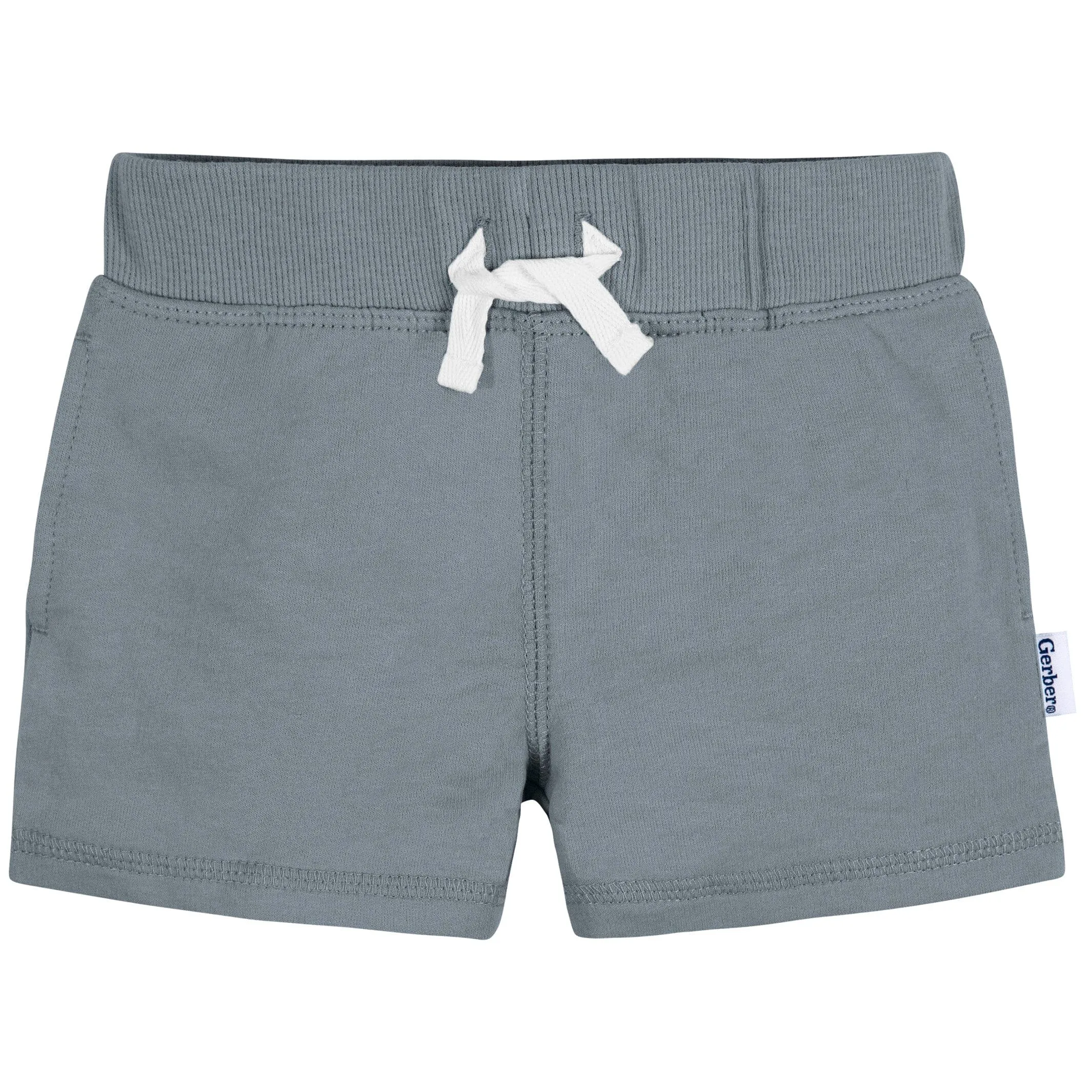 3-Pack Baby & Toddler Boys Blues Knit Shorts Gerber Childrenswea
