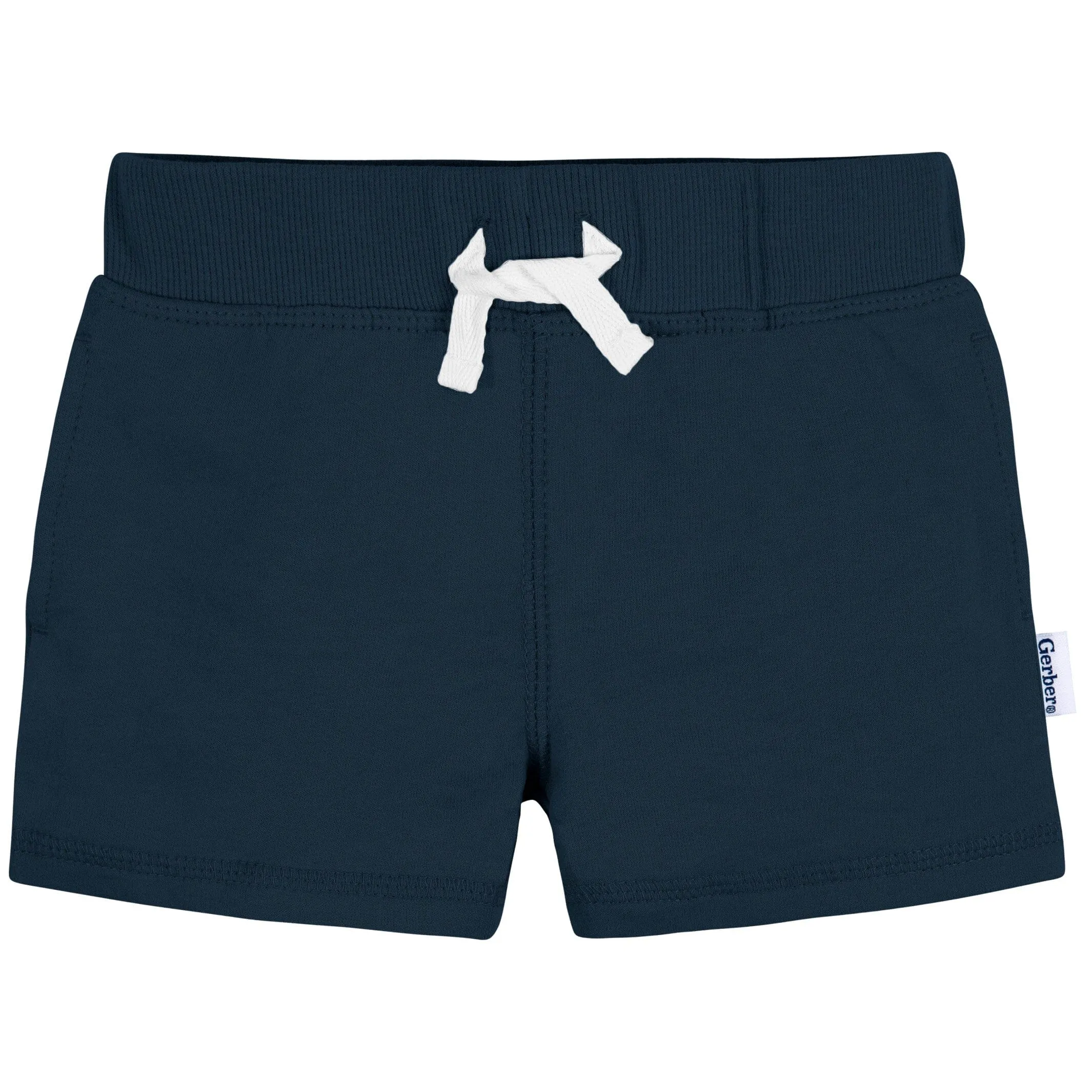 3-Pack Baby & Toddler Boys Blues Knit Shorts Gerber Childrenswea