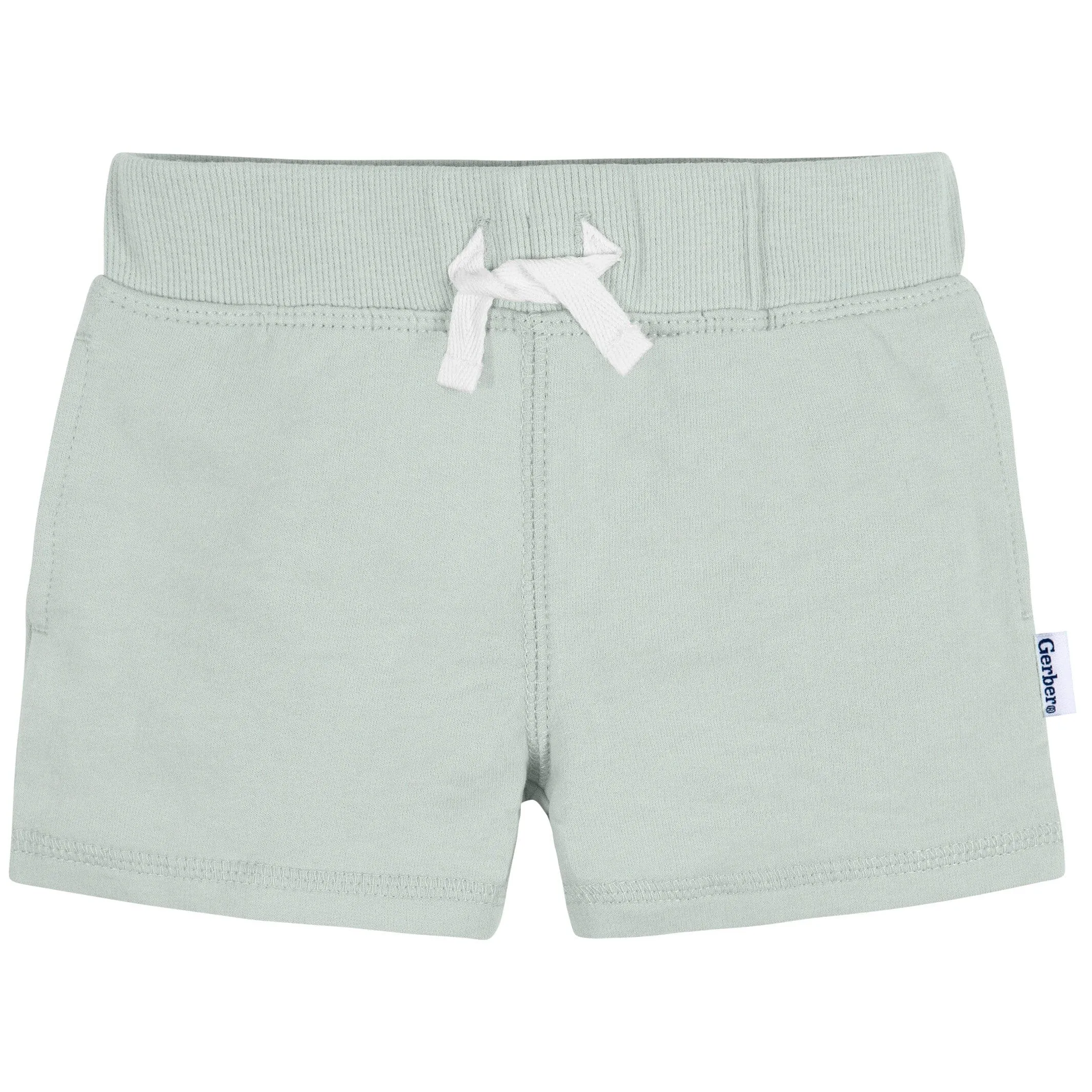 3-Pack Baby & Toddler Boys Blues Knit Shorts Gerber Childrenswea