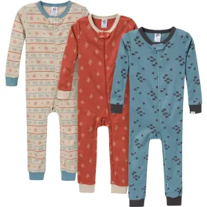 3-Pack Baby & Toddler Boys Buffalo Snug Fit Footless Pajamas Gerber Childrenswea