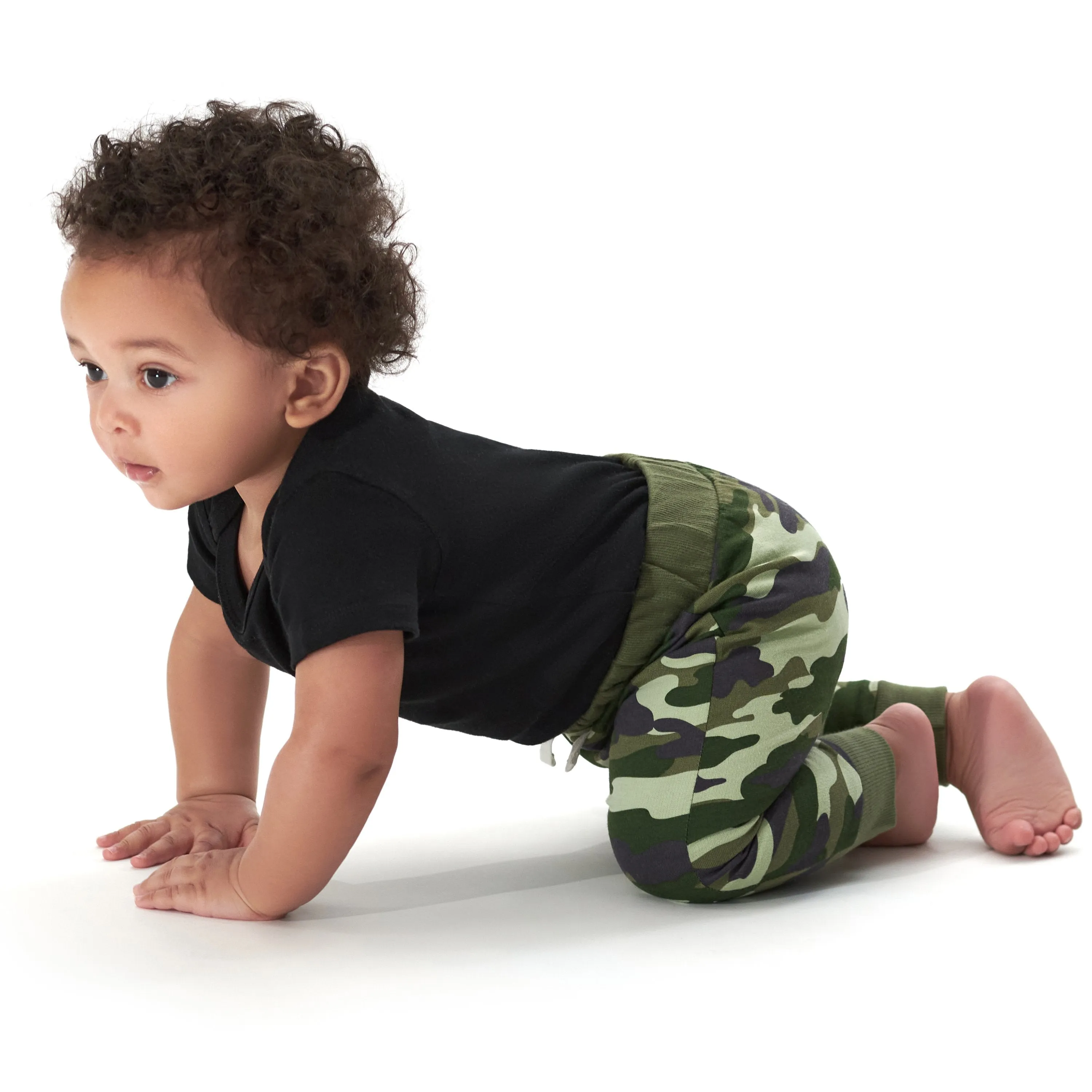 3-Pack Baby & Toddler Boys Camo Premium Jogger Gerber Childrenswea