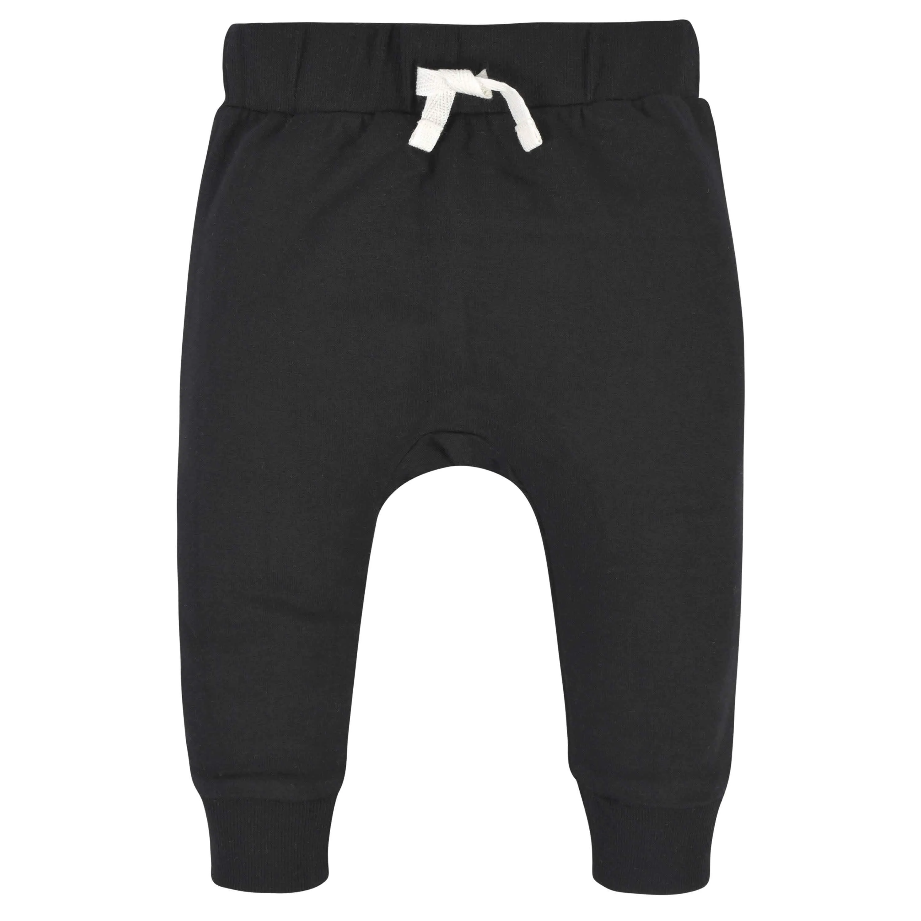 3-Pack Baby & Toddler Boys Green & Black Premium Jogger Gerber Childrenswea
